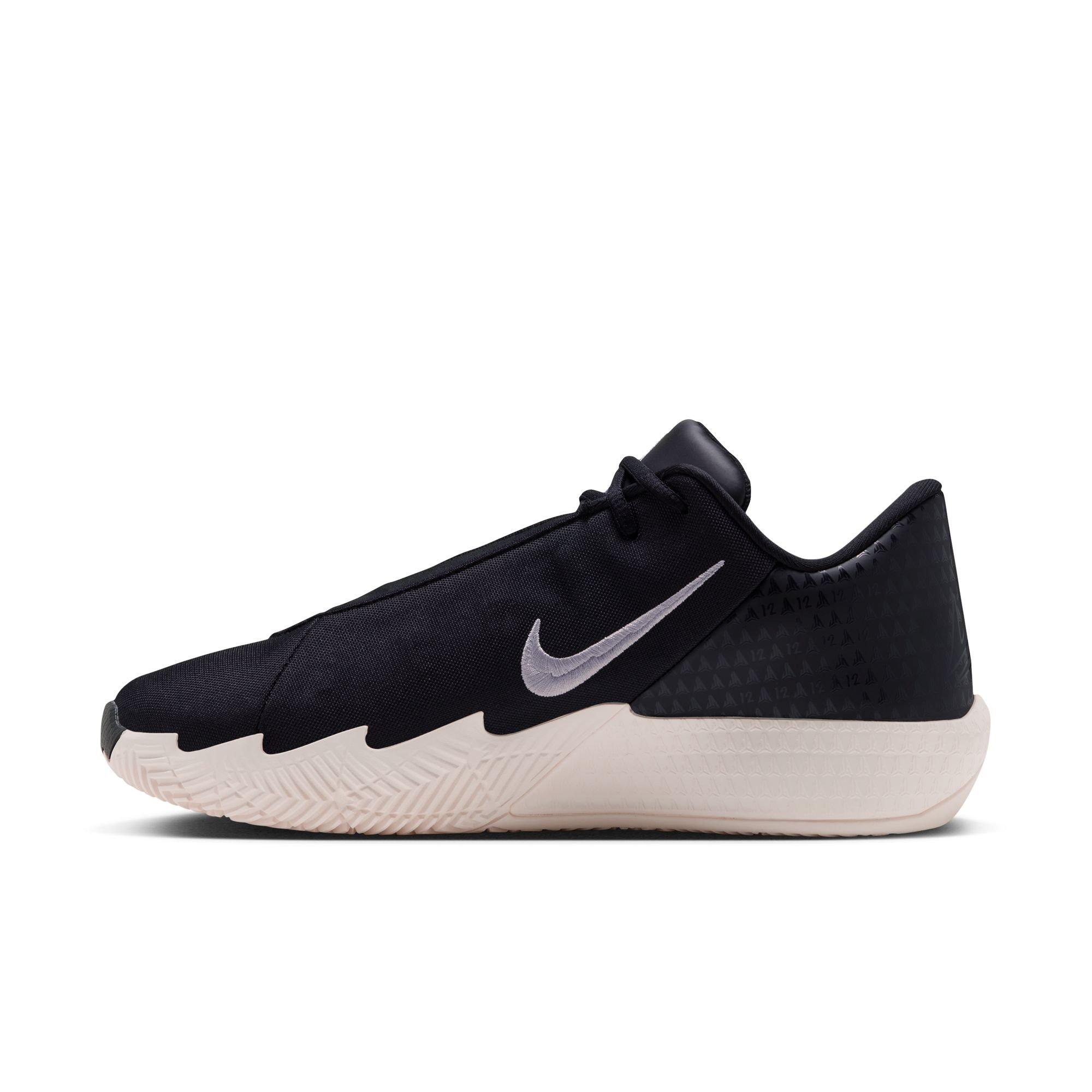 Nike Ja Twelve Time "Black" Men's Basketball Shoe - BLACK/METALLIC SILVER/PALE IVORY