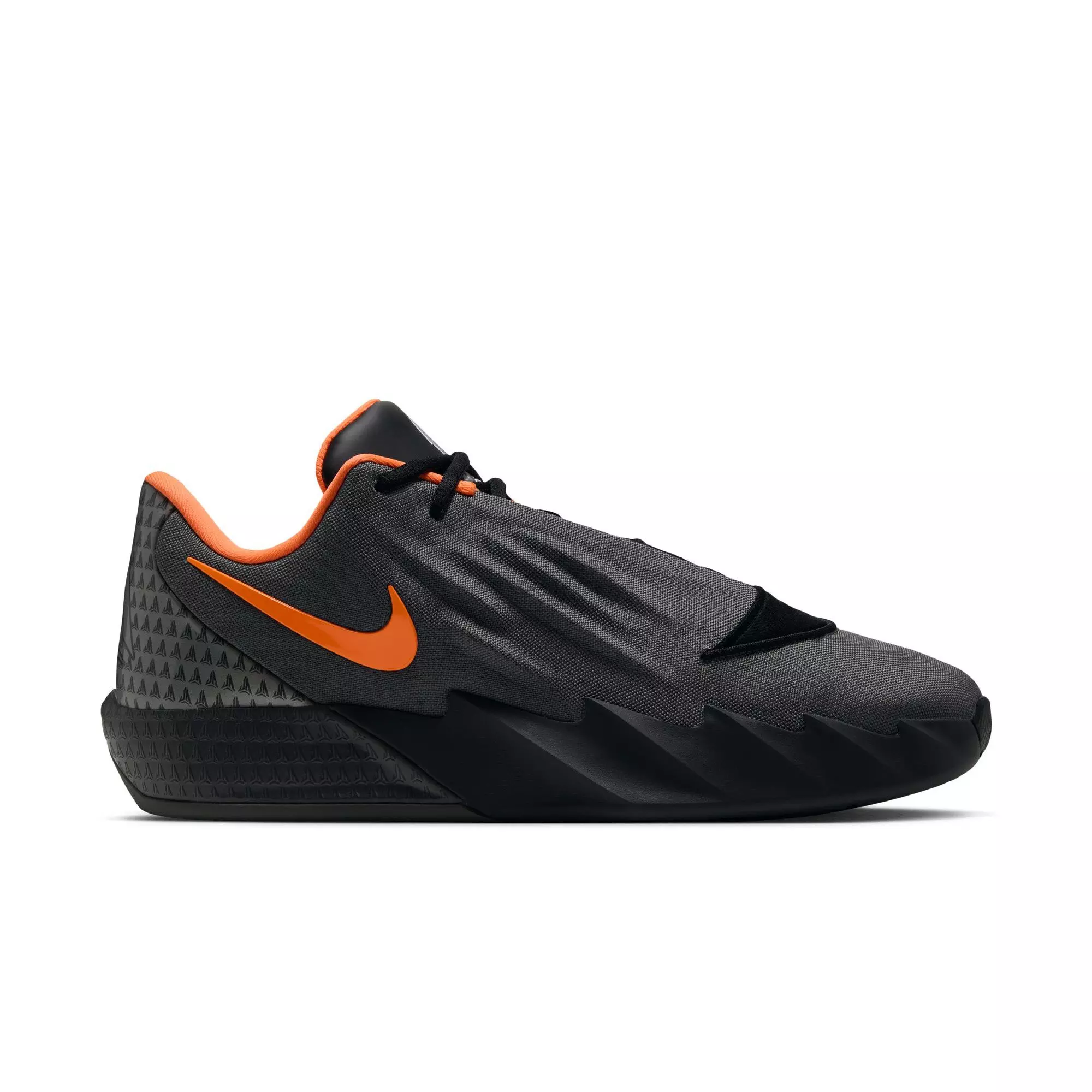 Nike Ja Twelve Time "Iron Grey" Men's Basketball Shoe - BLACK/TOTAL ORANGE/IRON GREY