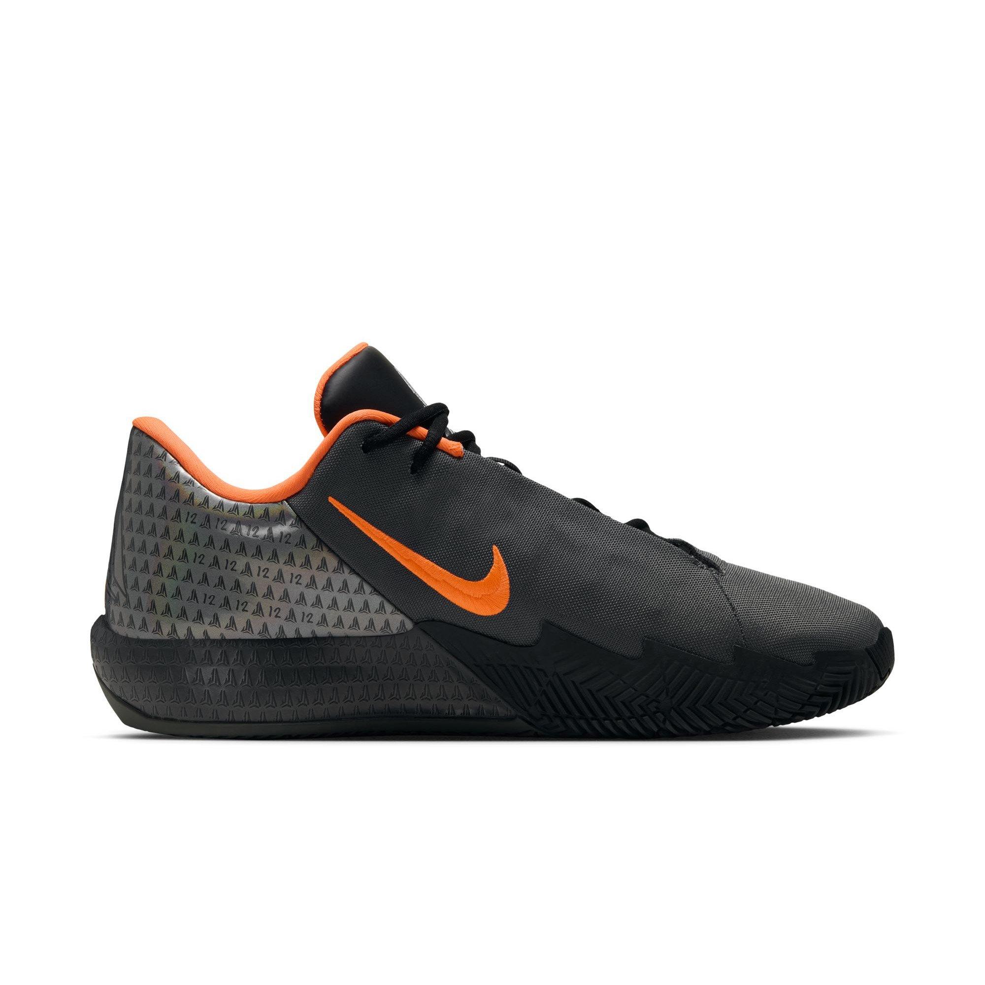 Nike Ja Twelve Time "Iron Grey" Men's Basketball Shoe - BLACK/TOTAL ORANGE/IRON GREY