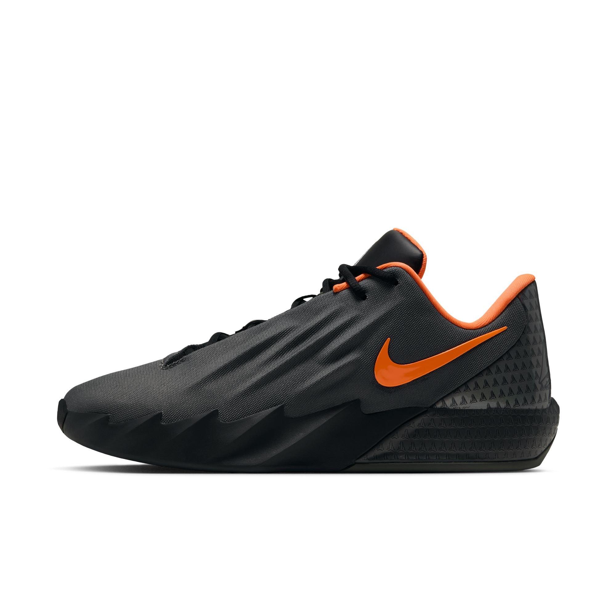 Nike Ja Twelve Time "Iron Grey" Men's Basketball Shoe - BLACK/TOTAL ORANGE/IRON GREY