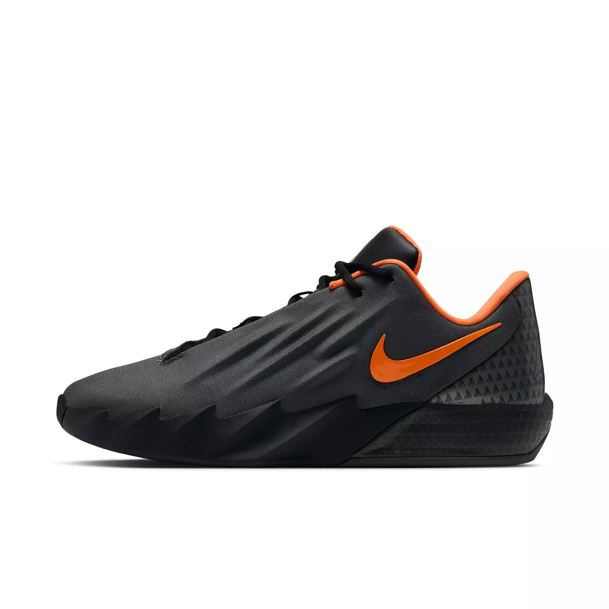 Nike Ja Twelve Time "Iron Grey" Men's Basketball Shoe - BLACK/TOTAL ORANGE/IRON GREY