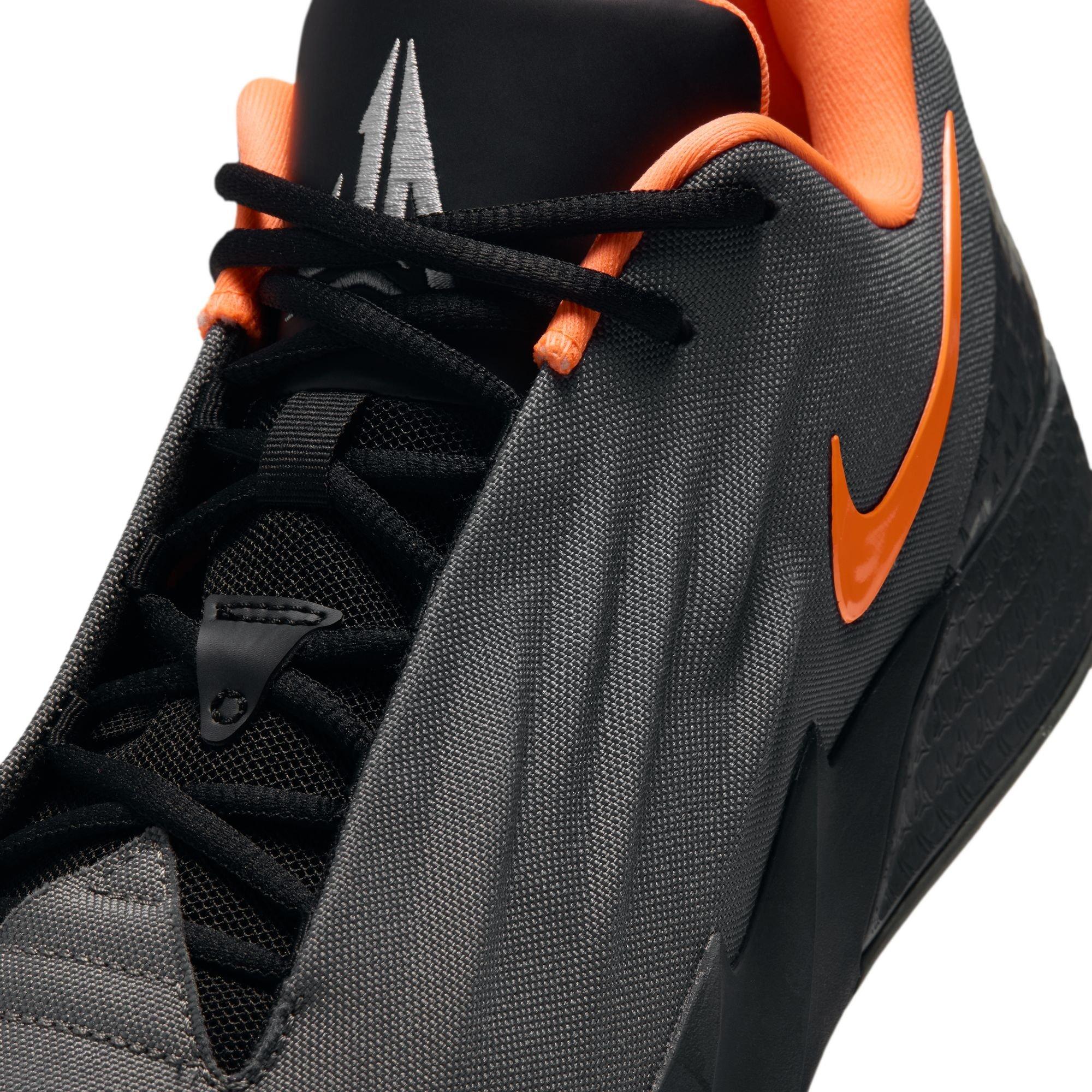 Nike Ja Twelve Time "Iron Grey" Men's Basketball Shoe - BLACK/TOTAL ORANGE/IRON GREY