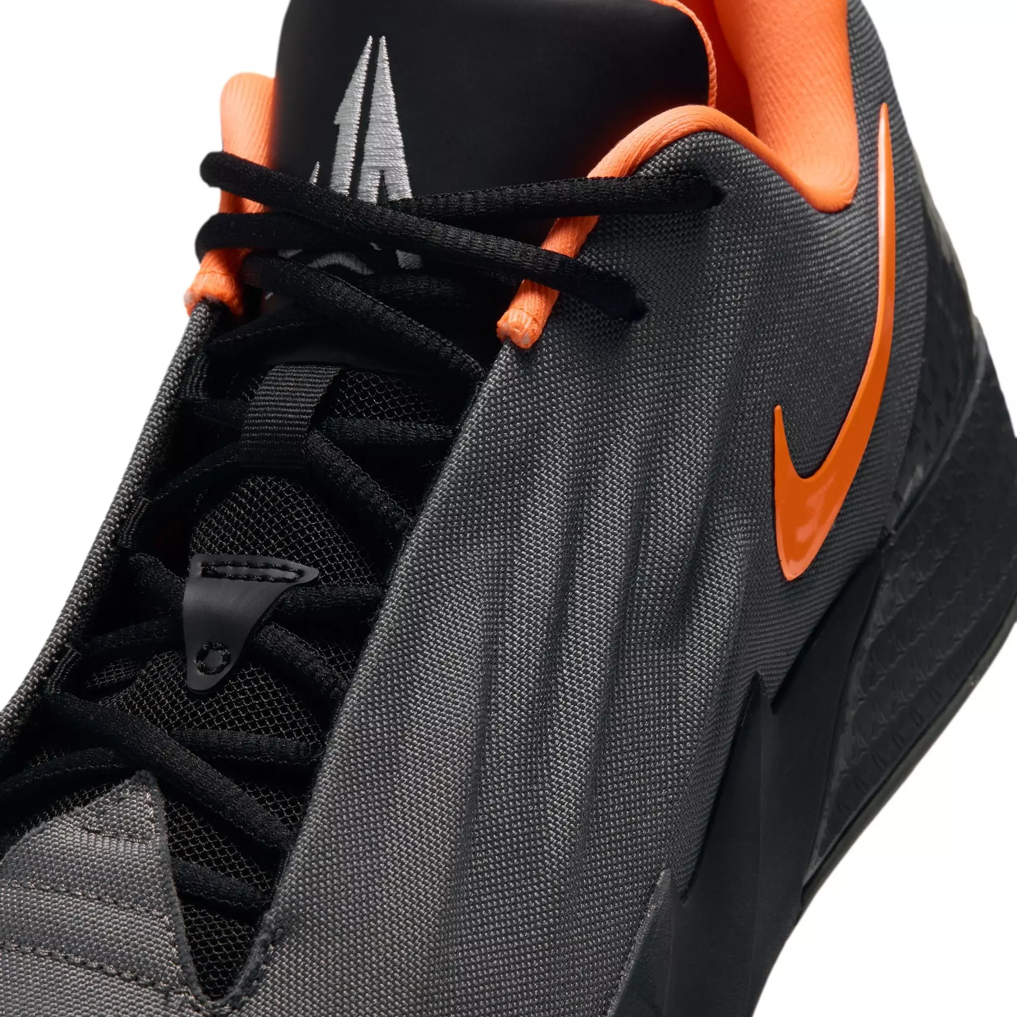Nike Ja Twelve Time "Iron Grey" Men's Basketball Shoe - BLACK/TOTAL ORANGE/IRON GREY