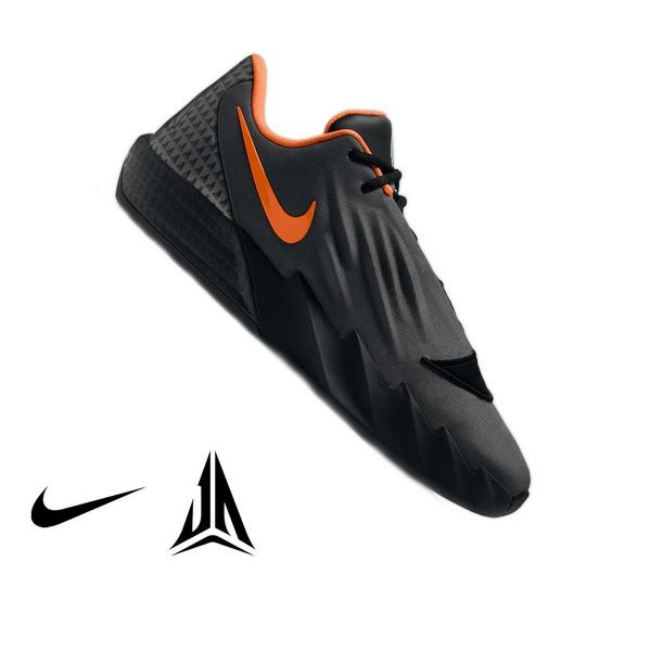 Nike Ja Twelve Time "Iron Grey" Men's Basketball Shoe - BLACK/TOTAL ORANGE/IRON GREY