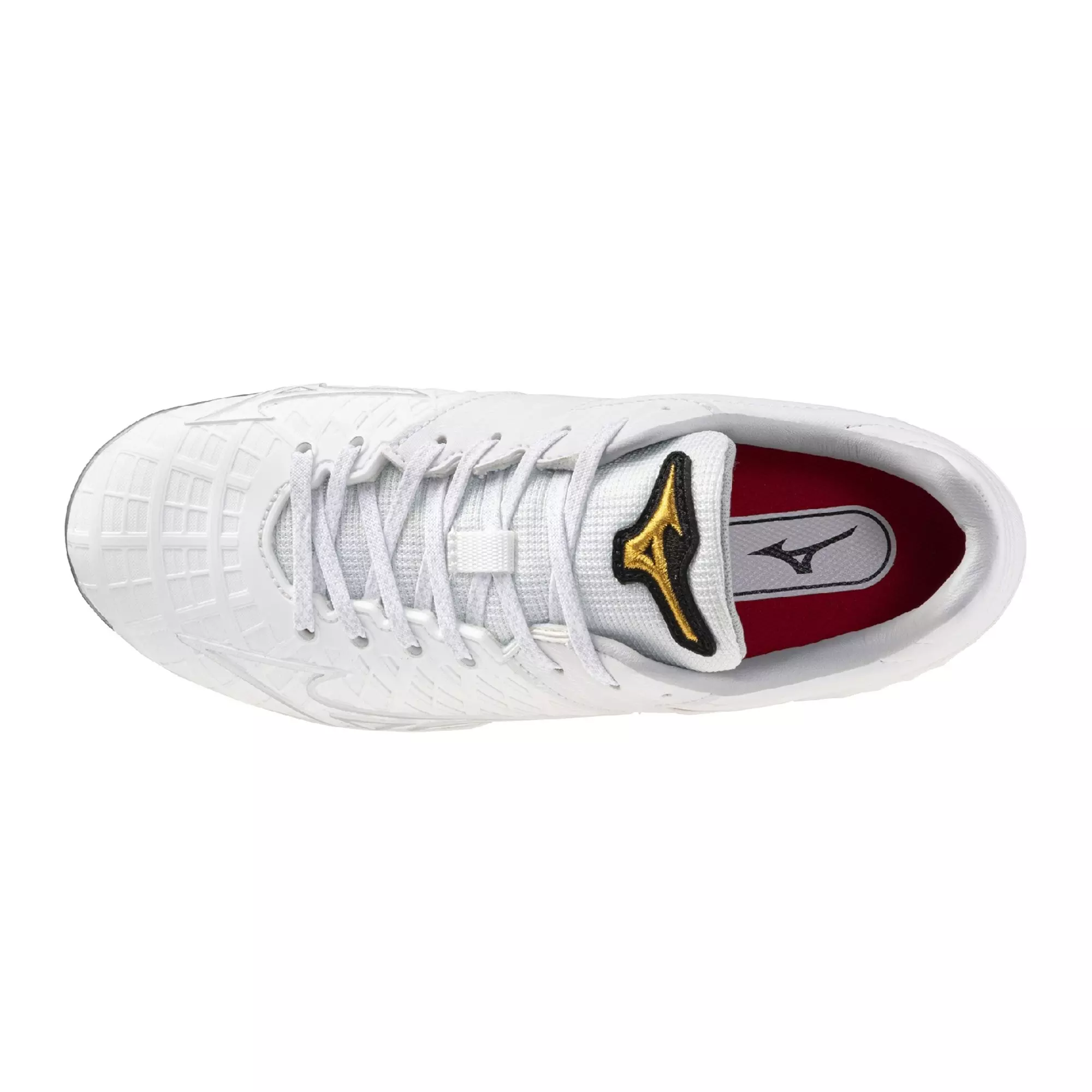 Mizuno Pro FP Fastpitch "White/Silver" Women's Softball Cleat - WHITE/SILVER