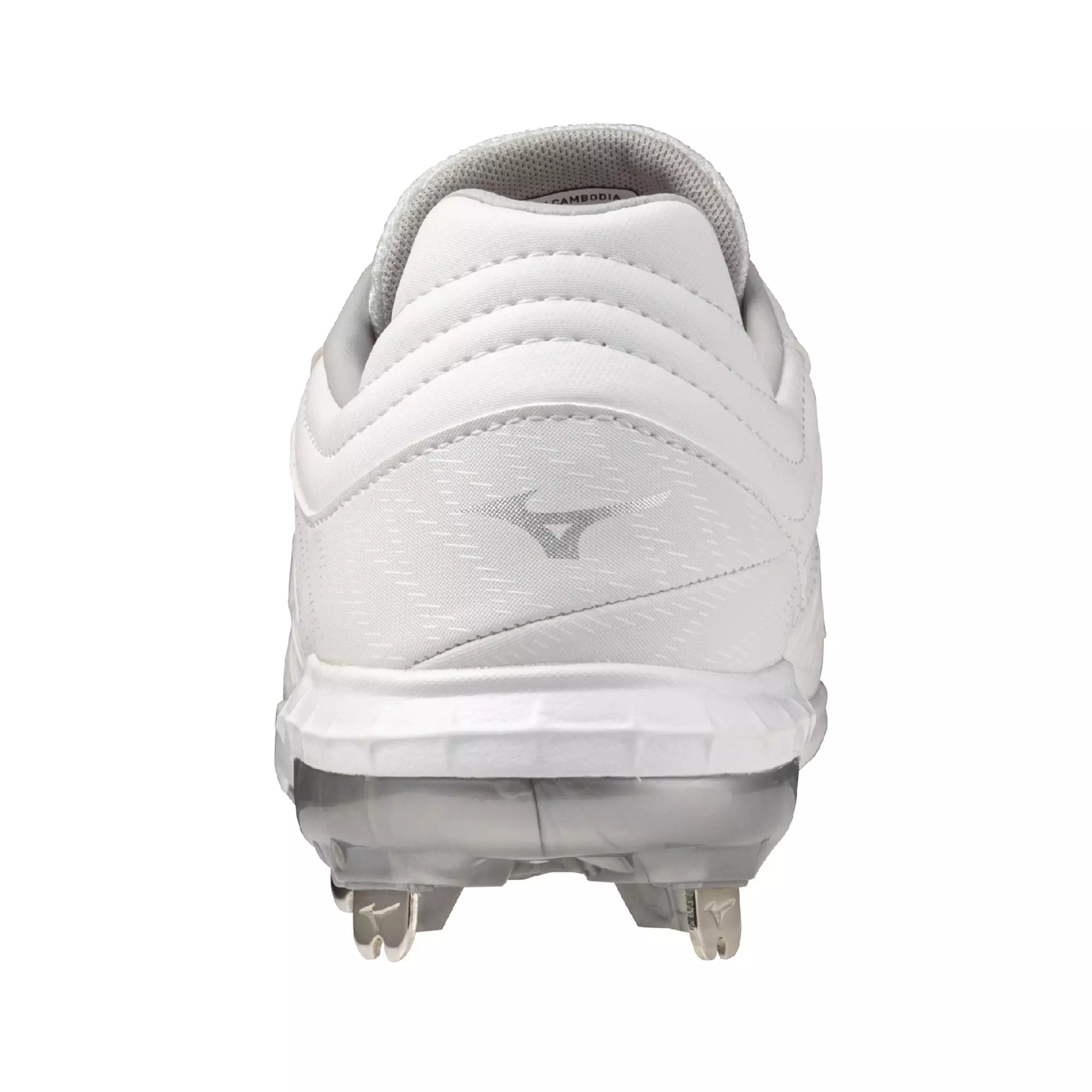 Mizuno Pro FP Fastpitch "White/Silver" Women's Softball Cleat - WHITE/SILVER