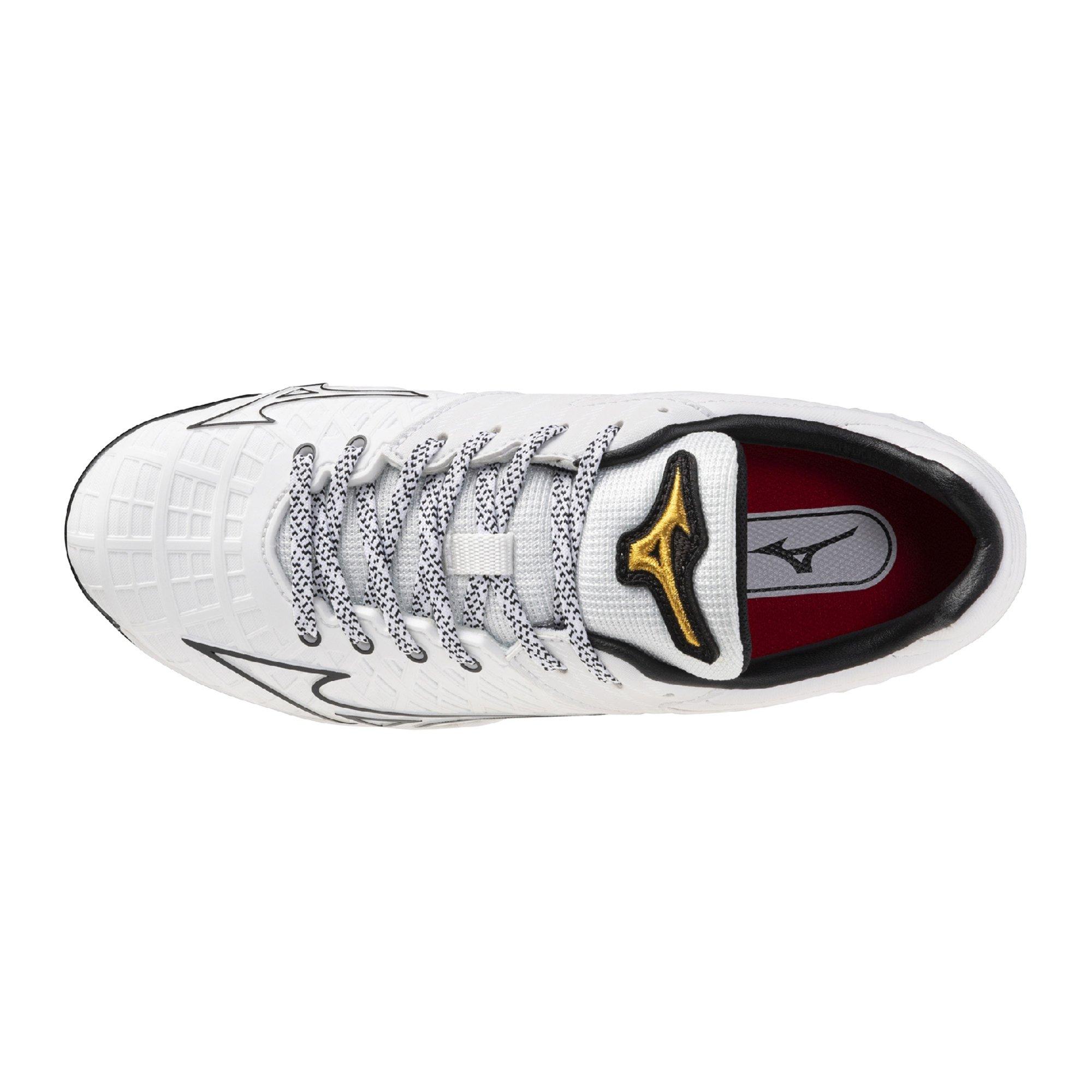 Mizuno Pro FP Fastpitch "White/Black" Women's Softball Cleat - WHITE/BLACK Thumbnail View 3