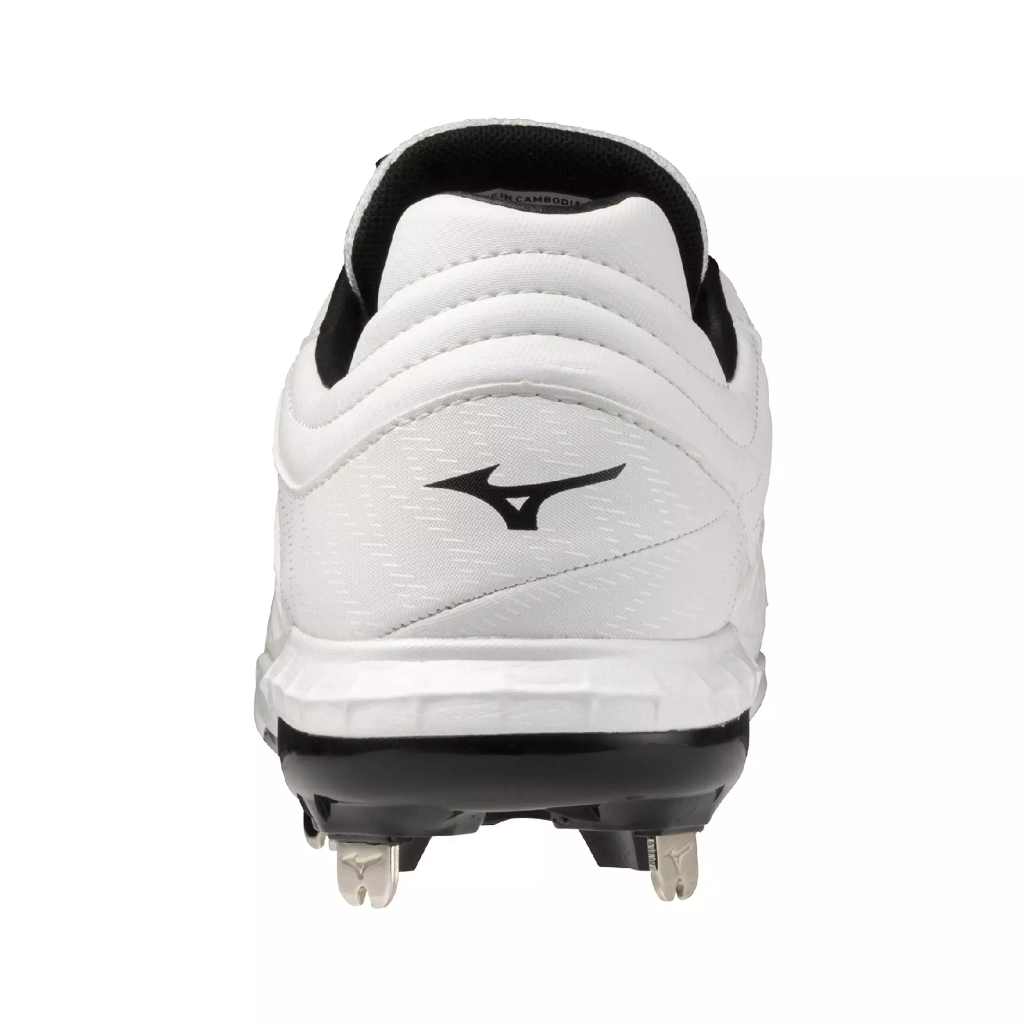 Mizuno Pro FP Fastpitch "White/Black" Women's Softball Cleat - WHITE/BLACK