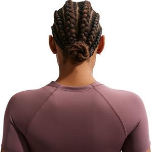 Nike Women's Universa Dri-FIT Short-Sleeve Top -Tattoo Purple