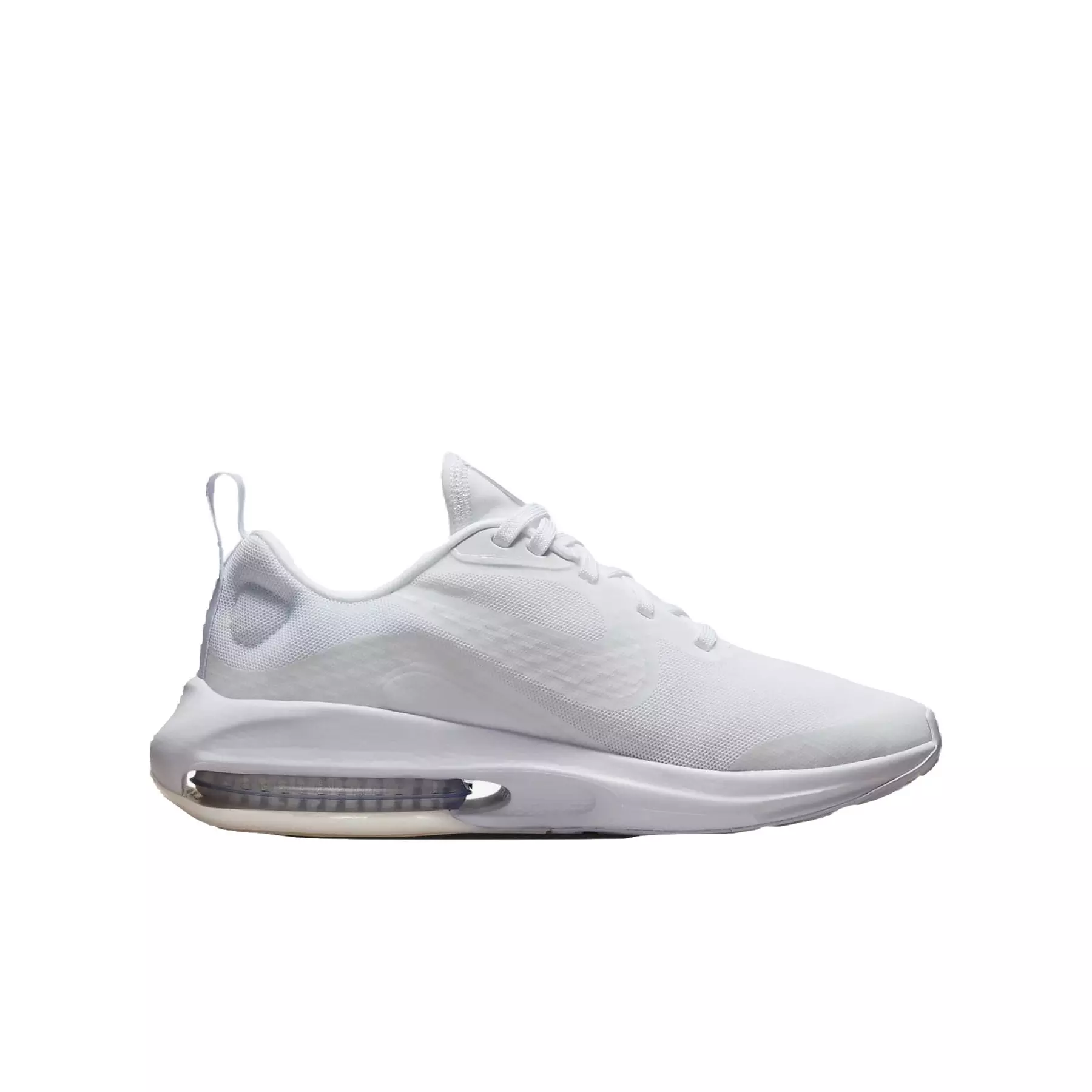 Nike Air Zoom Arcadia 2 "White/White/Pure Platinum/White" Grade School Boys' Running Shoe - WHITE/WHITE/PLATINUM/WHITE
