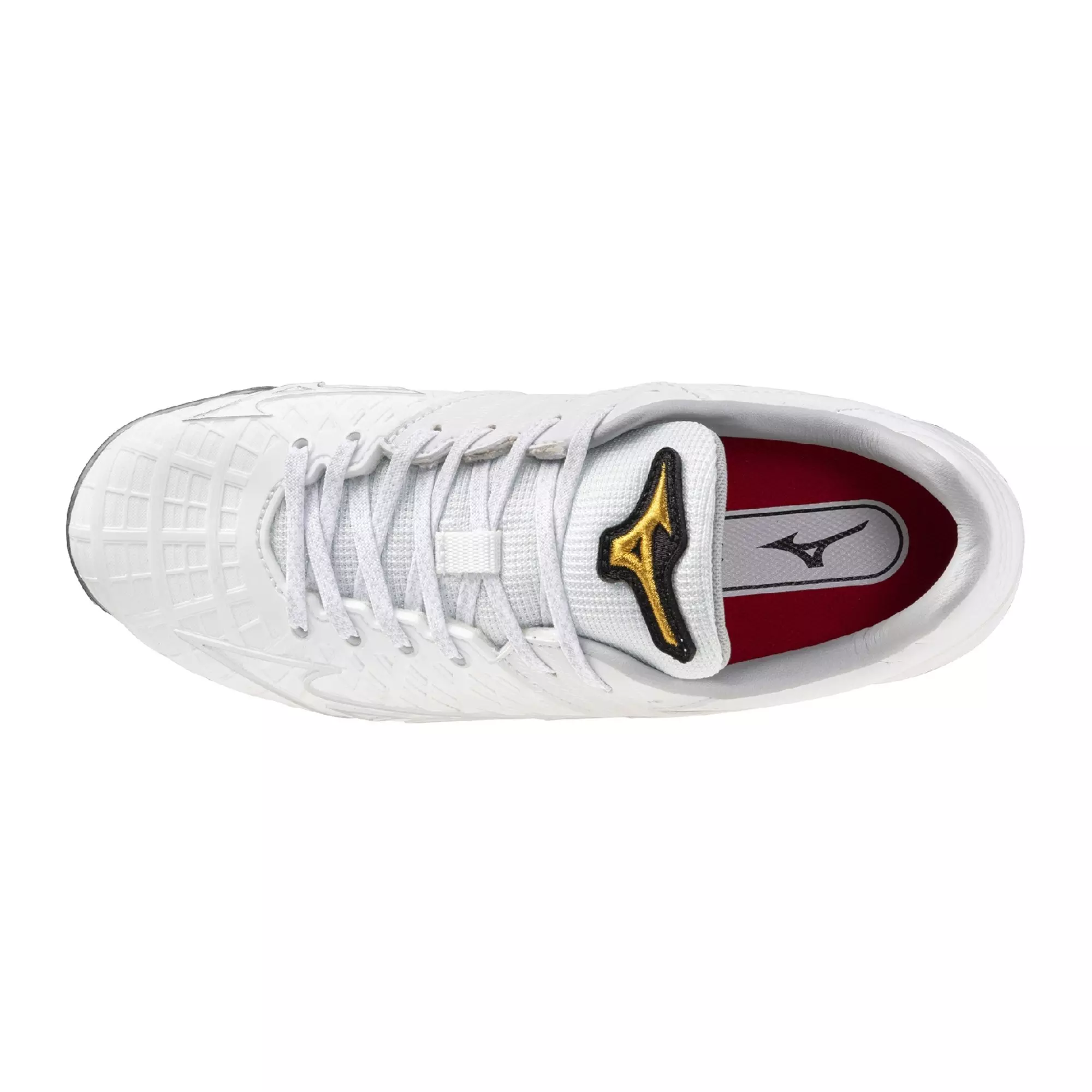 Mizuno Pro Fastpitch TPU "White/Silver" Women's Softball Cleat - WHITE/SILVER