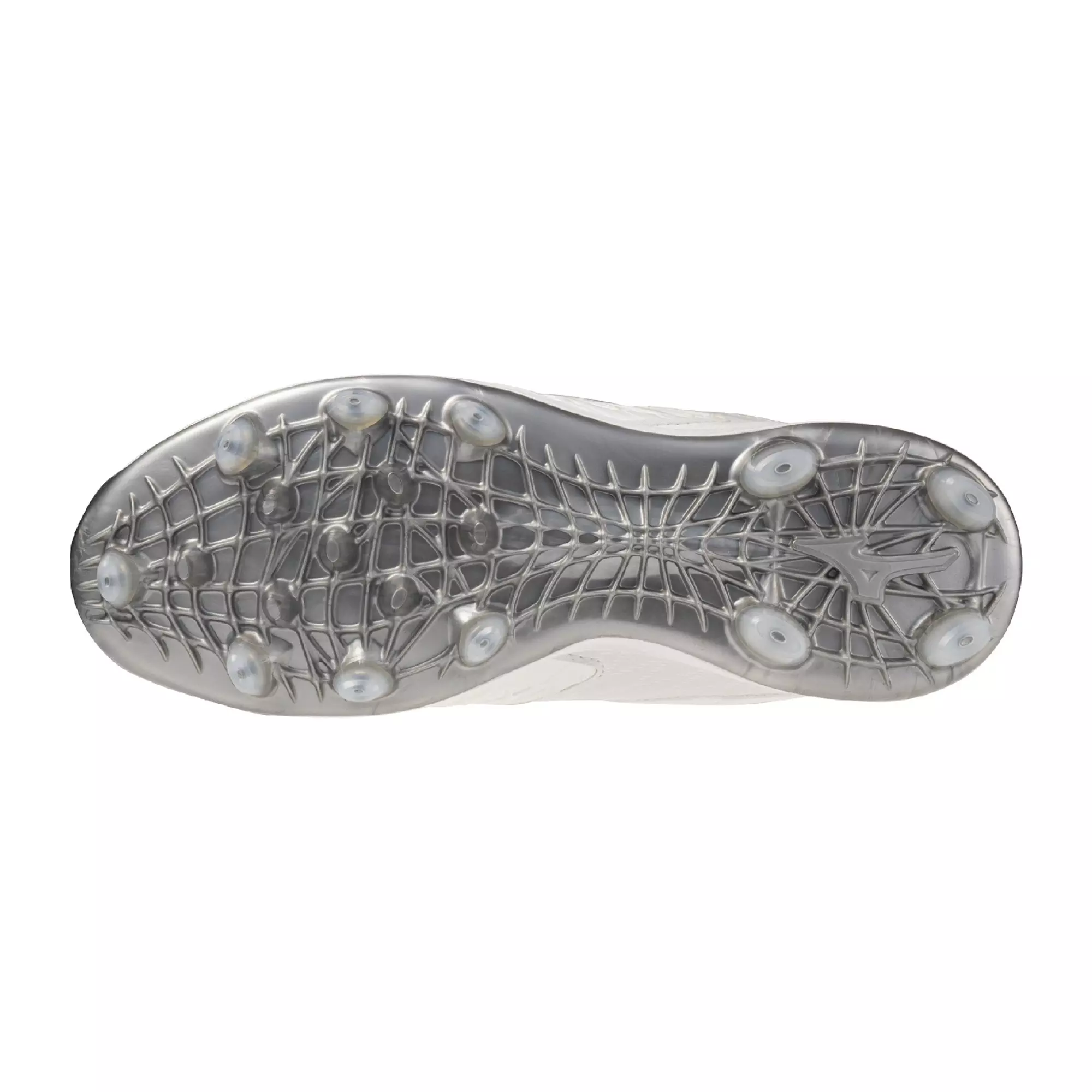 Mizuno Pro Fastpitch TPU "White/Silver" Women's Softball Cleat - WHITE/SILVER