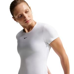 Nike Women's Victory Dri-FIT Short-Sleeve Tennis Top -White
