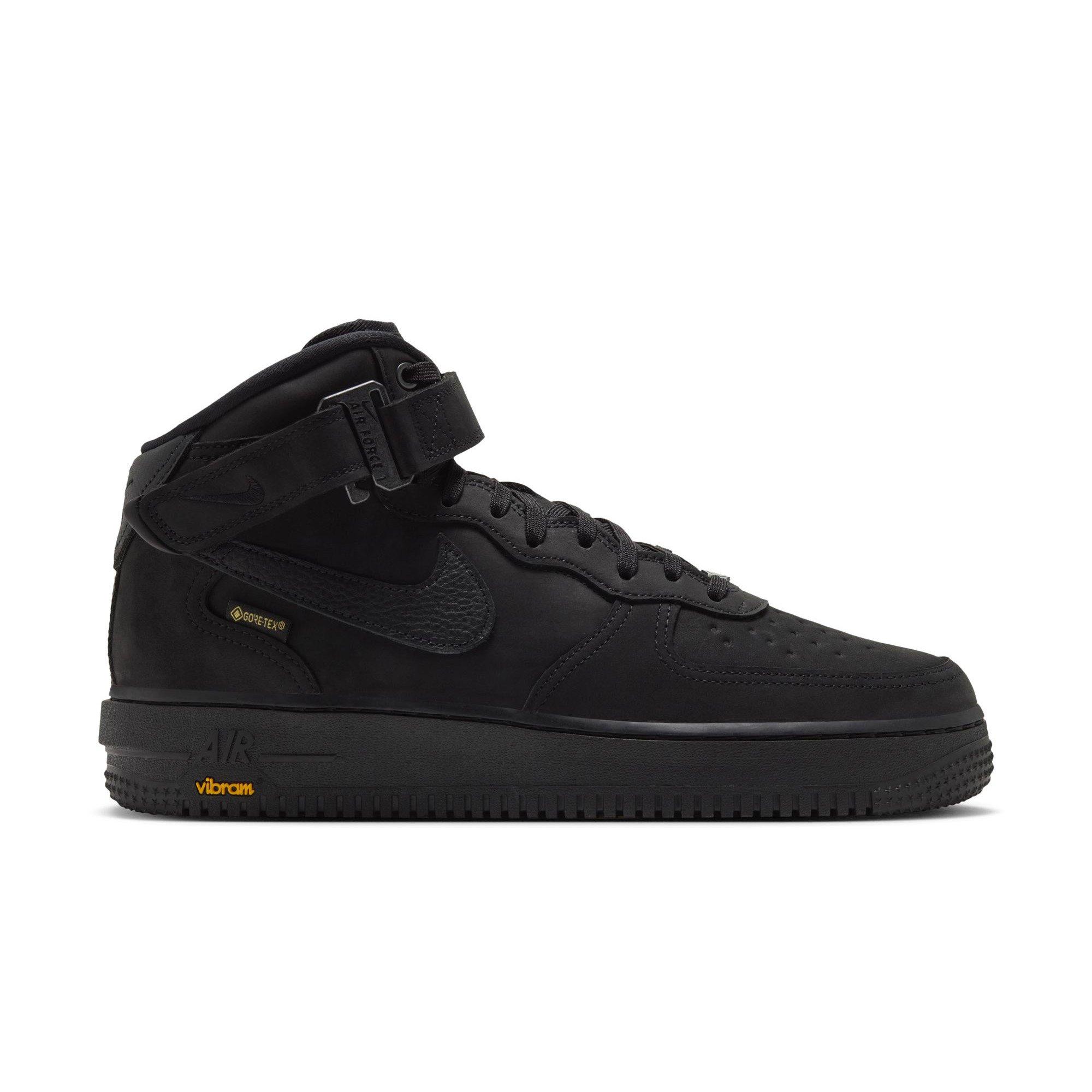 Nike Air Force 1 Mid '07 GORE-TEX Vibram "Black" Men's Shoe - BLACK/SMOKE GREY