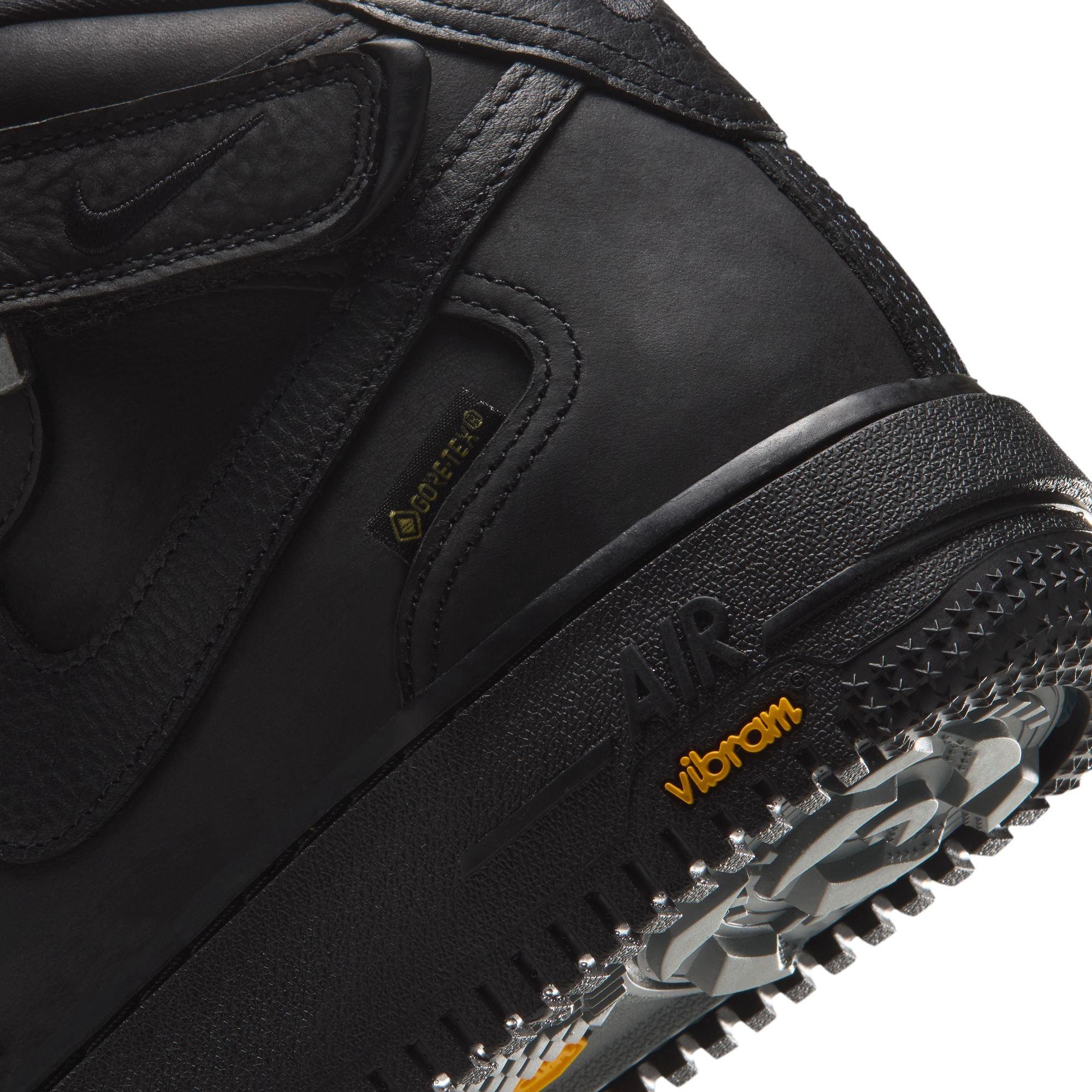 Nike Air Force 1 Mid '07 GORE-TEX Vibram "Black" Men's Shoe - BLACK/SMOKE GREY