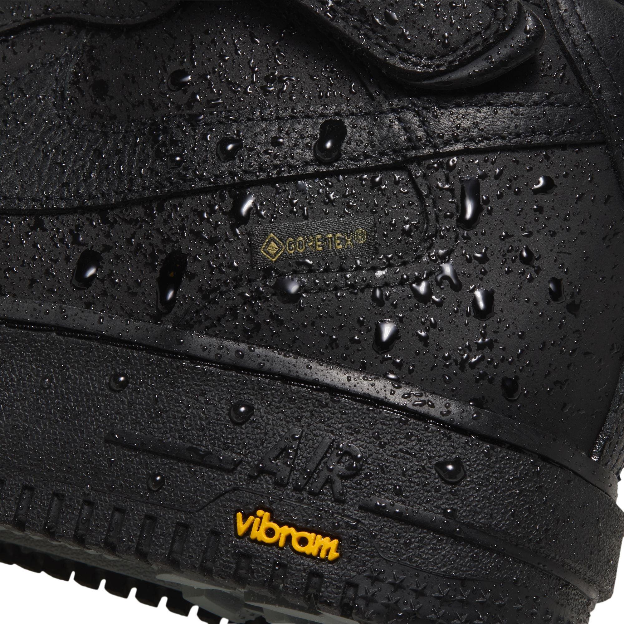 Nike Air Force 1 Mid '07 GORE-TEX Vibram "Black" Men's Shoe - BLACK/SMOKE GREY