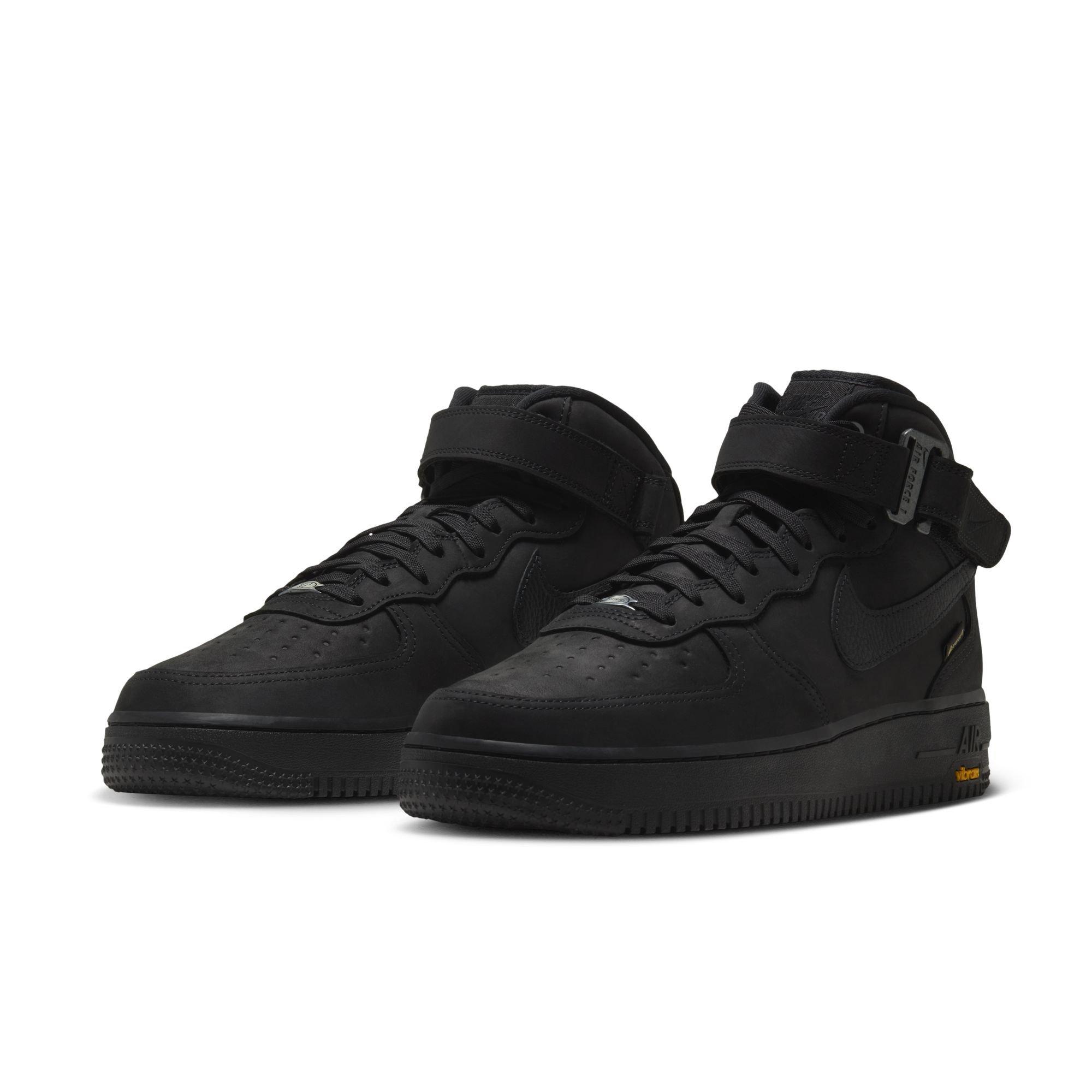 Nike Air Force 1 Mid '07 GORE-TEX Vibram "Black" Men's Shoe - BLACK/SMOKE GREY