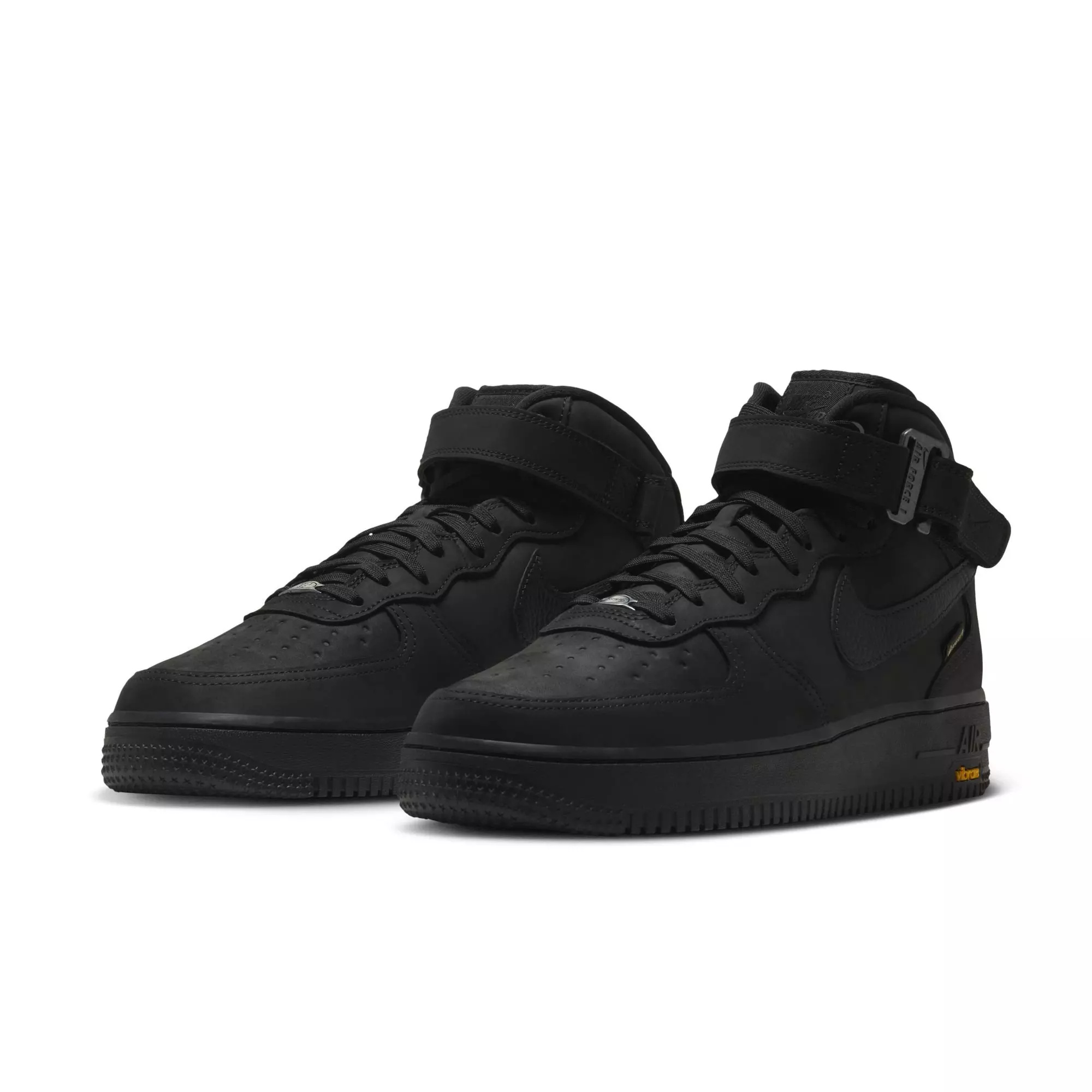 Nike Air Force 1 Mid '07 GORE-TEX Vibram "Black" Men's Shoe - BLACK/SMOKE GREY