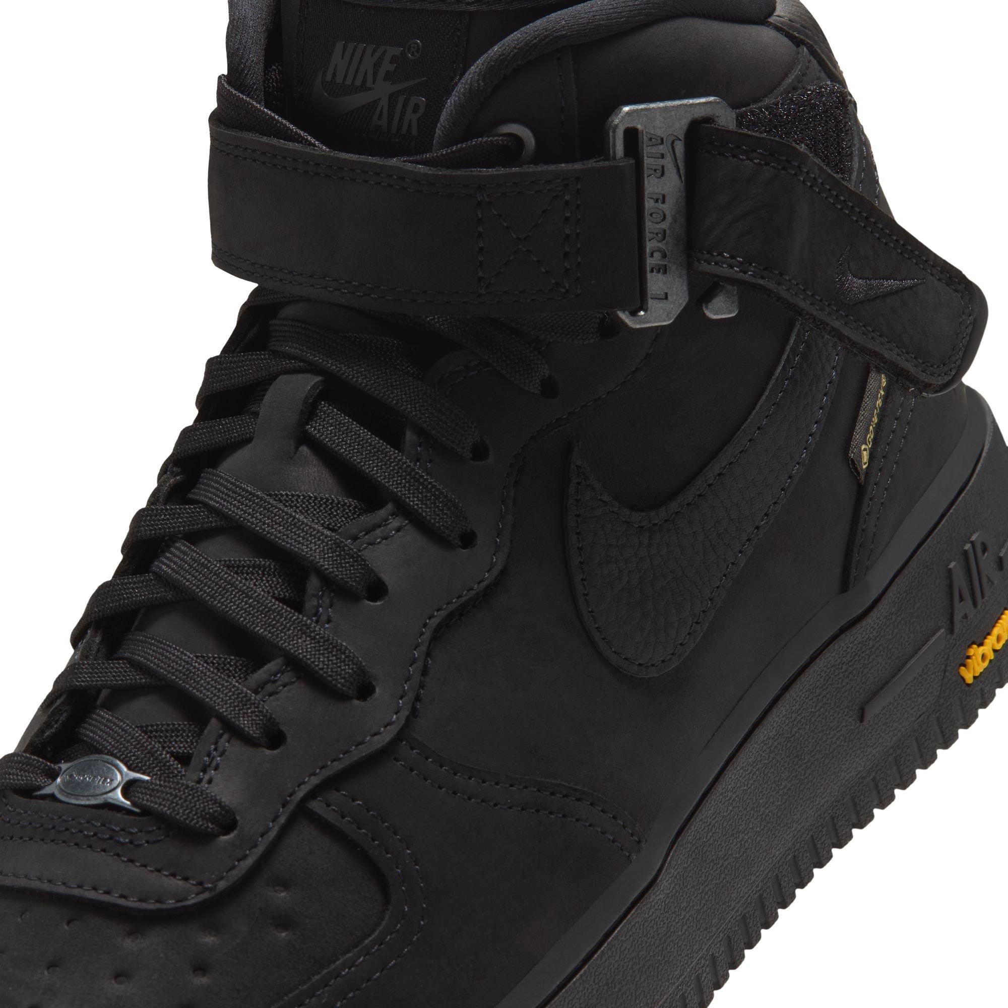 Nike Air Force 1 Mid '07 GORE-TEX Vibram "Black" Men's Shoe - BLACK/SMOKE GREY
