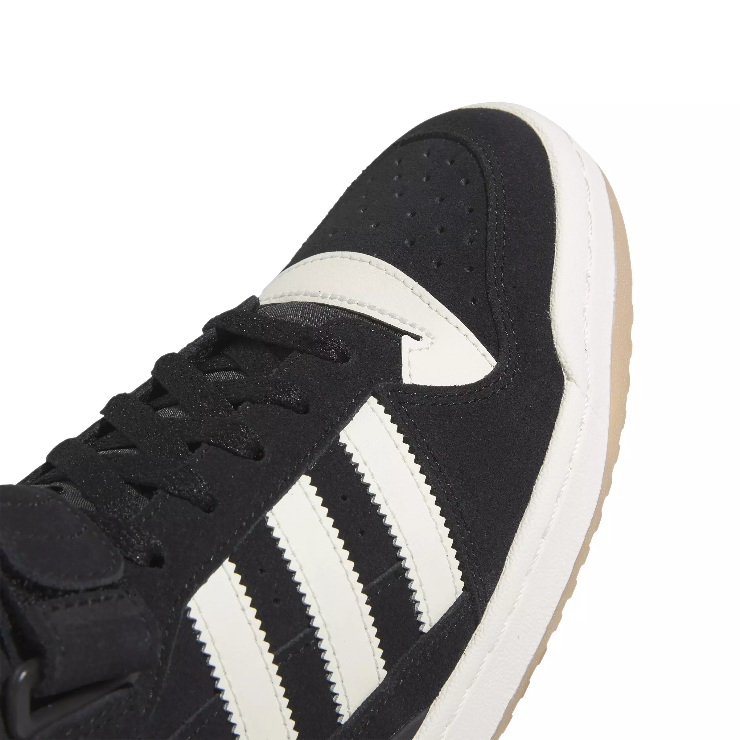 adidas Forum Mid "Core Black/Cream White/Gum 3" Men's Shoe - BLACK/CREAM/GUM