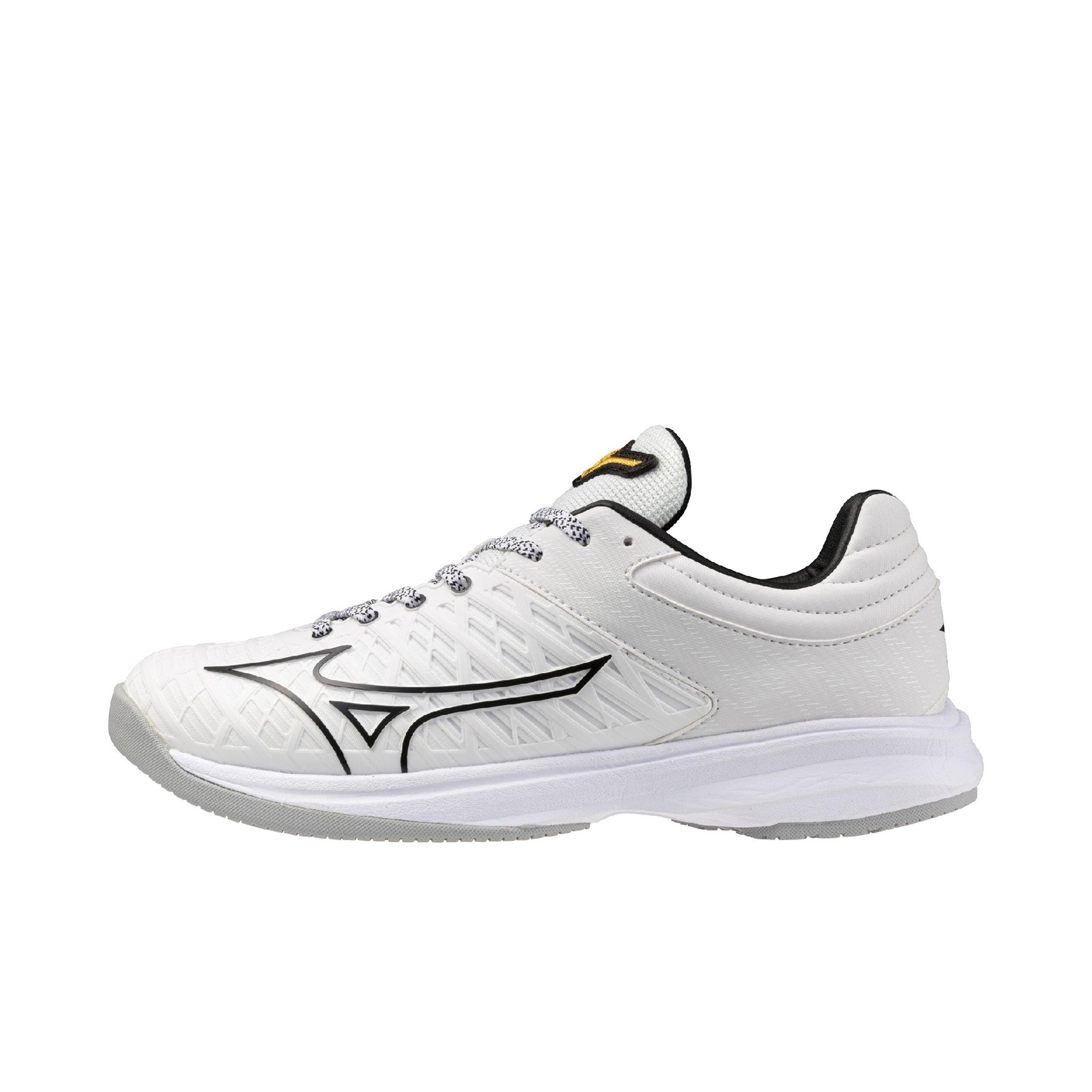 Mizuno Pro FP Turf "White/Black" Women's Softball Shoe - WHITE/BLACK Thumbnail View 2
