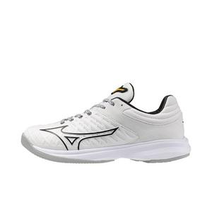 Mizuno Pro FP Turf "White/Black" Women's Softball Shoe