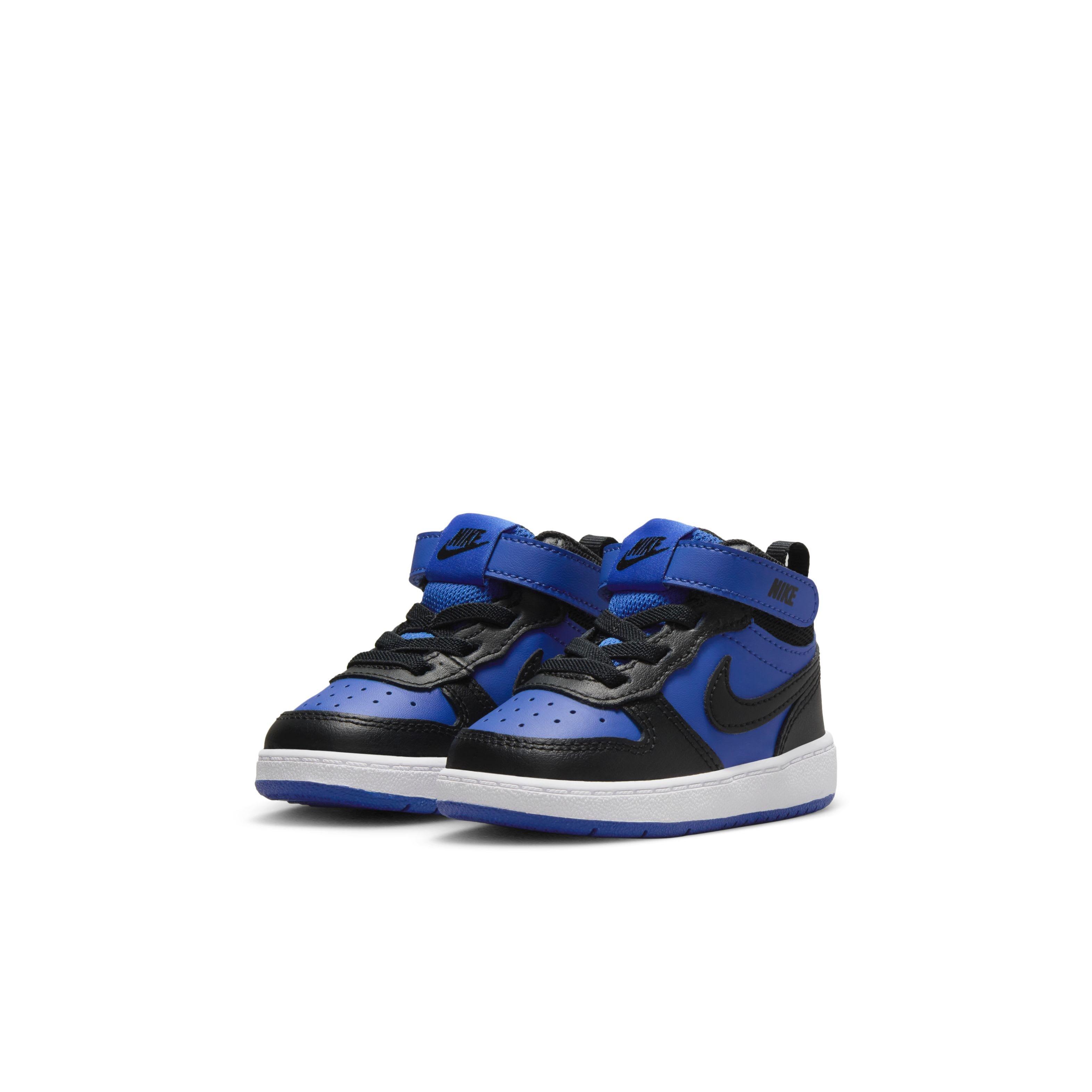 Nike Court Borough Mid 2 Infant Boys' "Game Royal/White/Black" Shoe