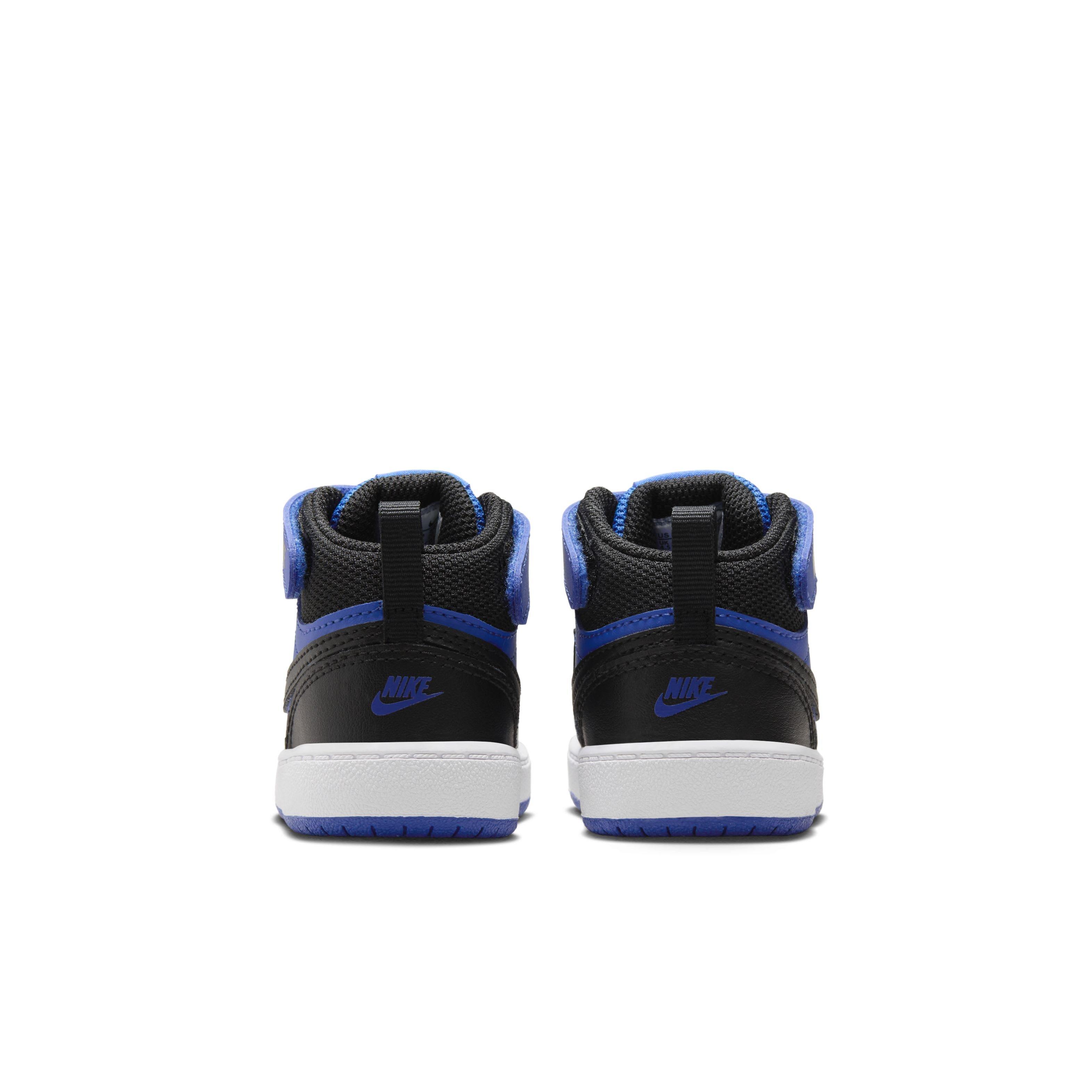 Nike Court Borough Mid 2 Infant Boys' "Game Royal/White/Black" Shoe