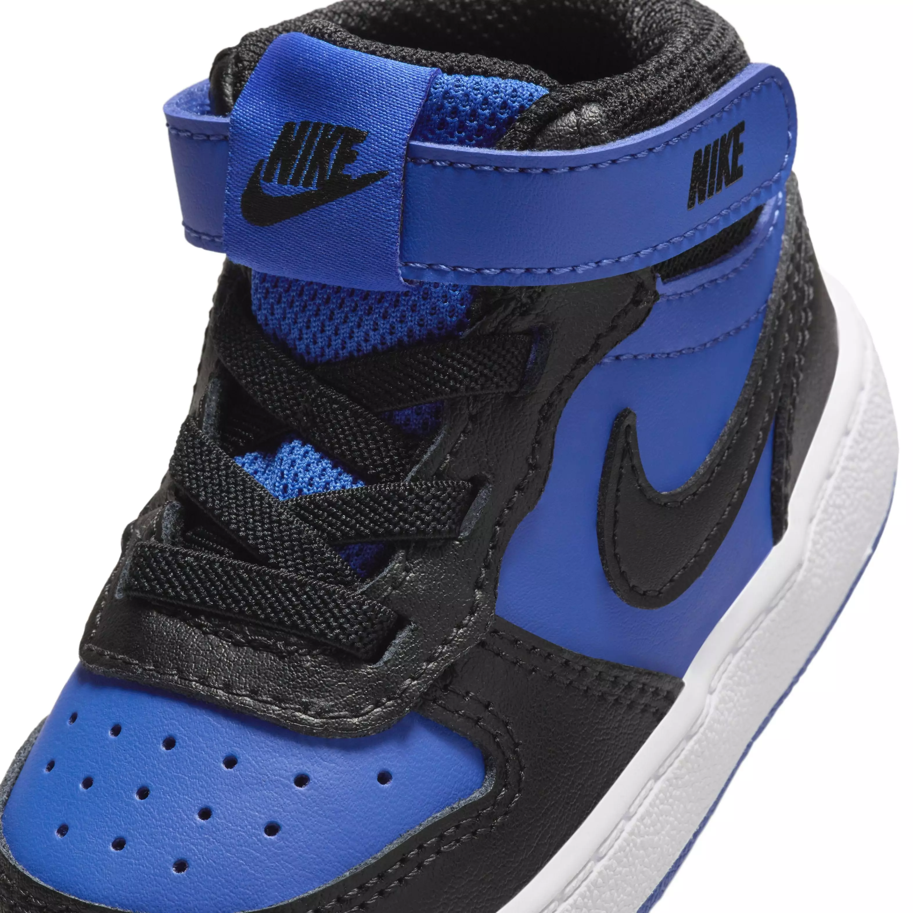 Nike Court Borough Mid 2 "Game Royal/White/Black" Infant Boys' Shoe - ROYAL/WHITE/BLACK