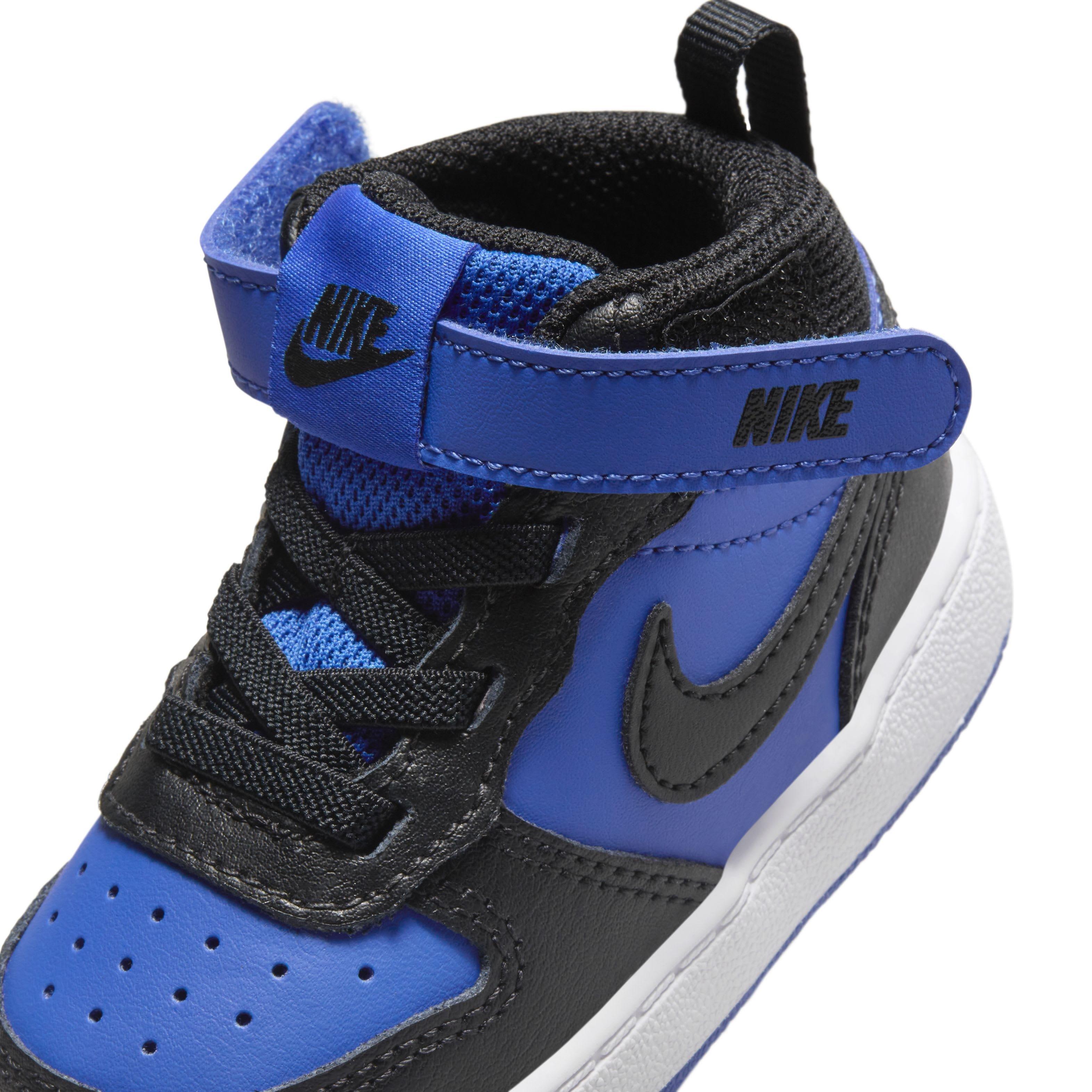 Nike Court Borough Mid 2 Infant Boys' "Game Royal/White/Black" Shoe