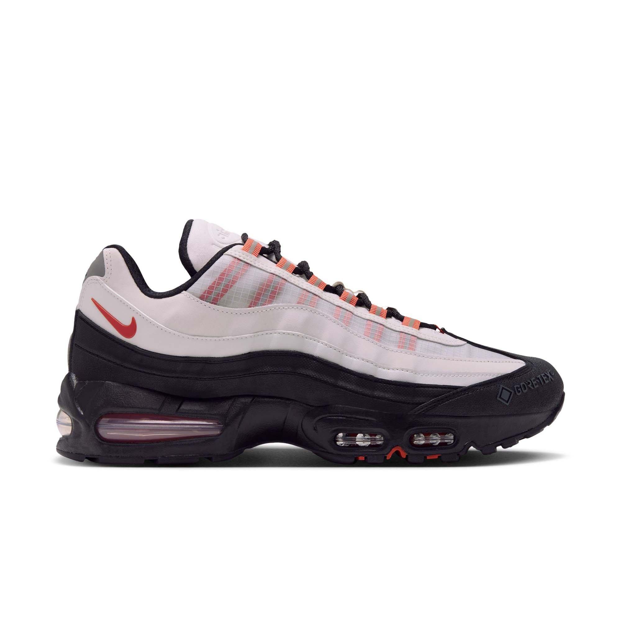 Nike Air Max 95 Big Bubble GORE-TEX "Light Bone" Men's Winterized Shoe - LIGHT BONE/CAMPFIRE ORANGE/BLACK