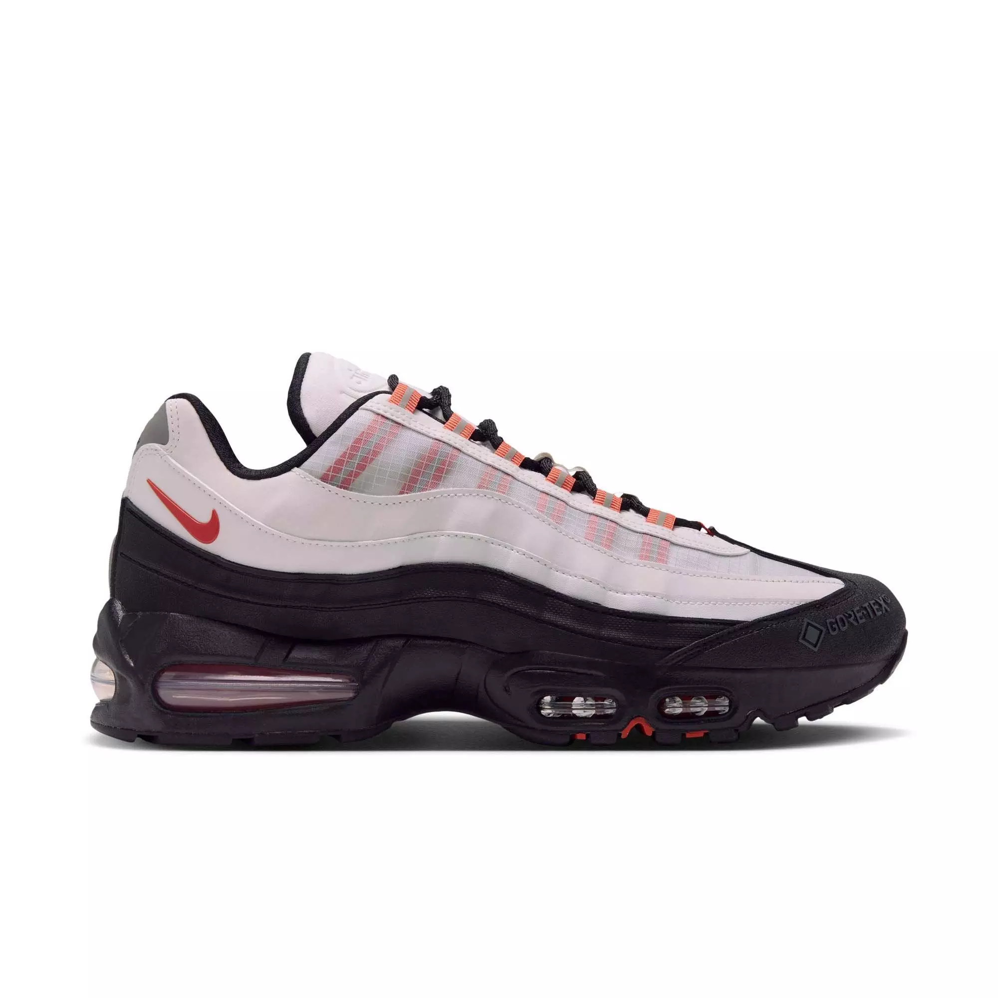 Nike Air Max 95 Big Bubble GORE-TEX "Light Bone" Men's Winterized Shoe - LIGHT BONE/CAMPFIRE ORANGE/BLACK