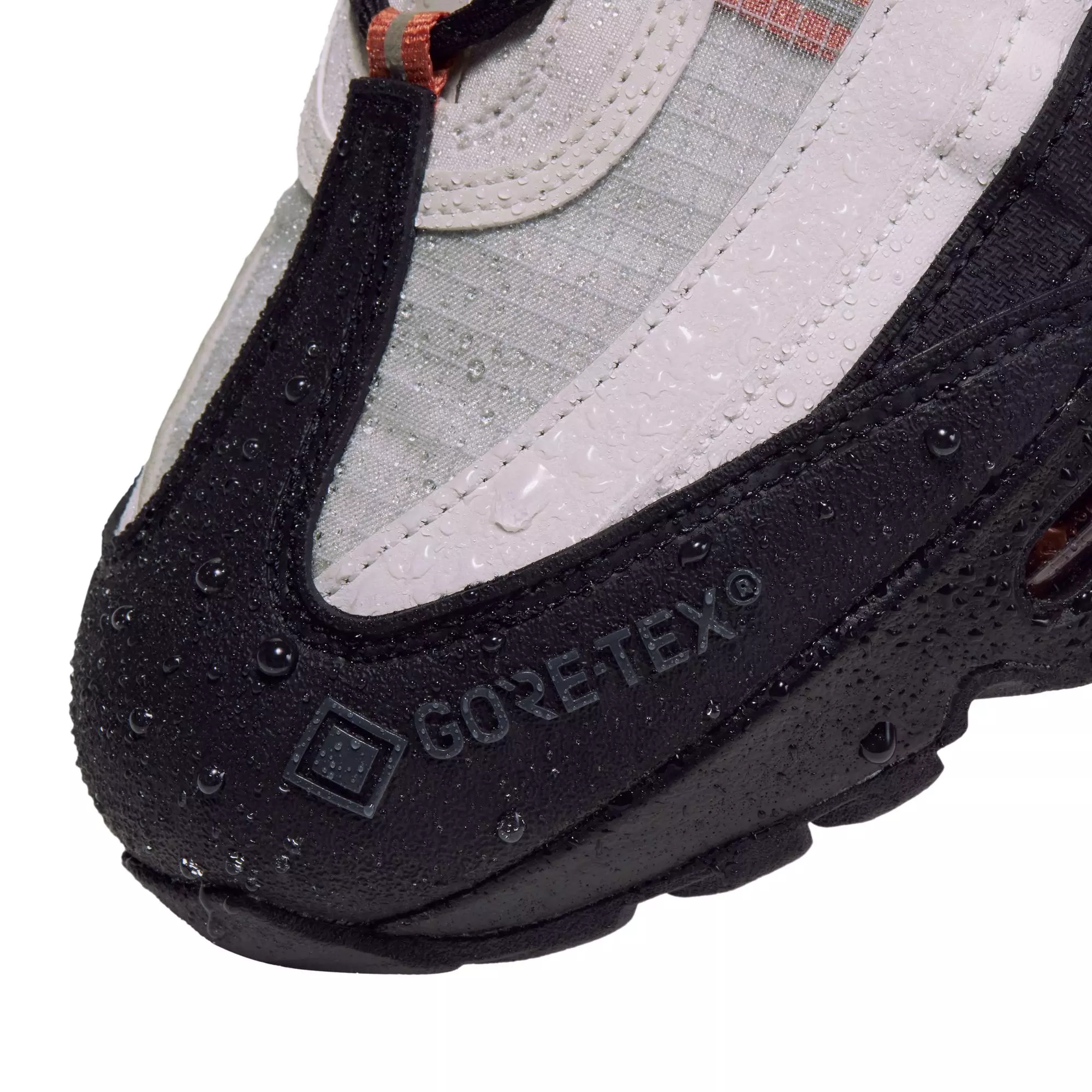 Nike Air Max 95 Big Bubble GORE-TEX "Light Bone" Men's Winterized Shoe - LIGHT BONE/CAMPFIRE ORANGE/BLACK