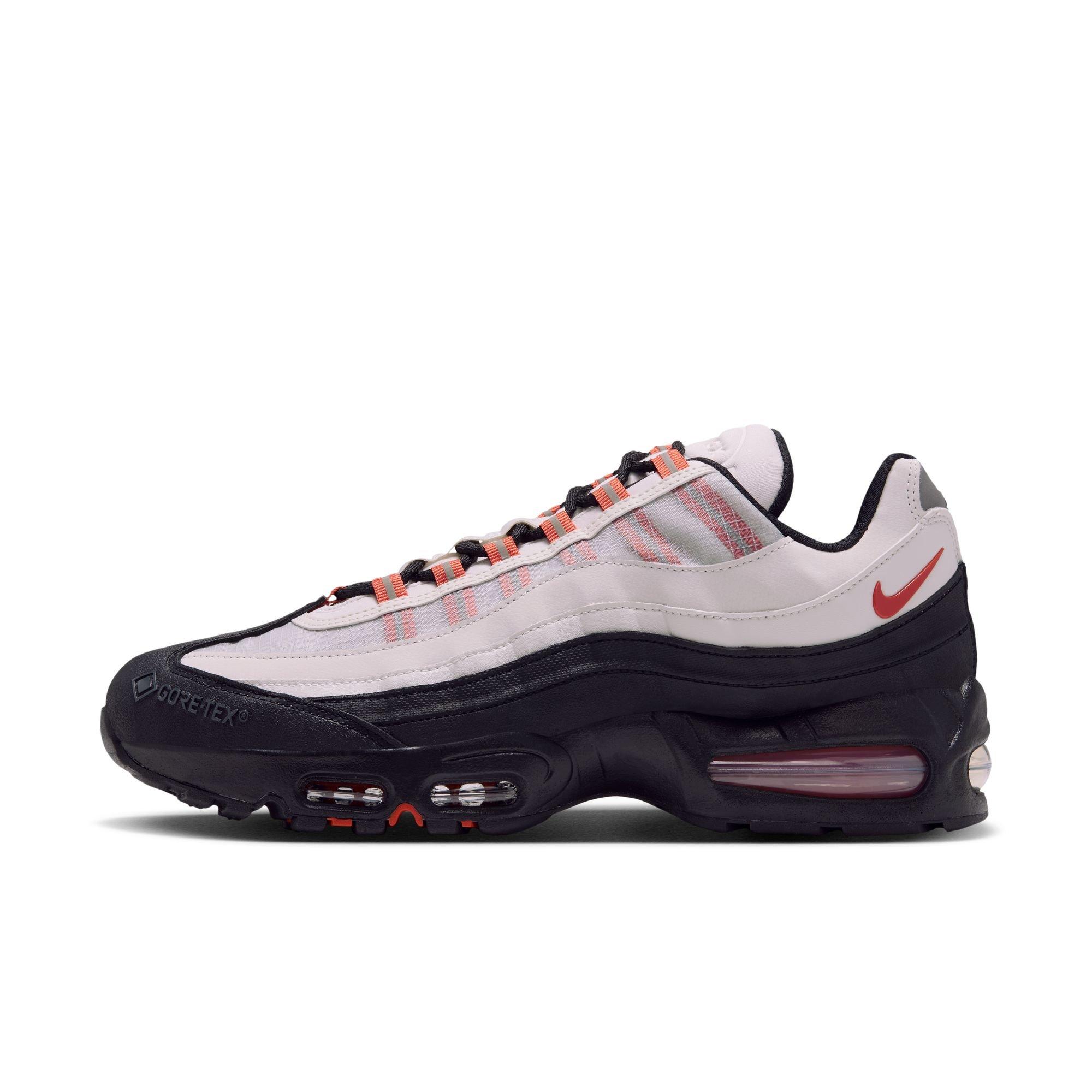 Nike Air Max 95 Big Bubble GORE-TEX "Light Bone" Men's Winterized Shoe - LIGHT BONE/CAMPFIRE ORANGE/BLACK