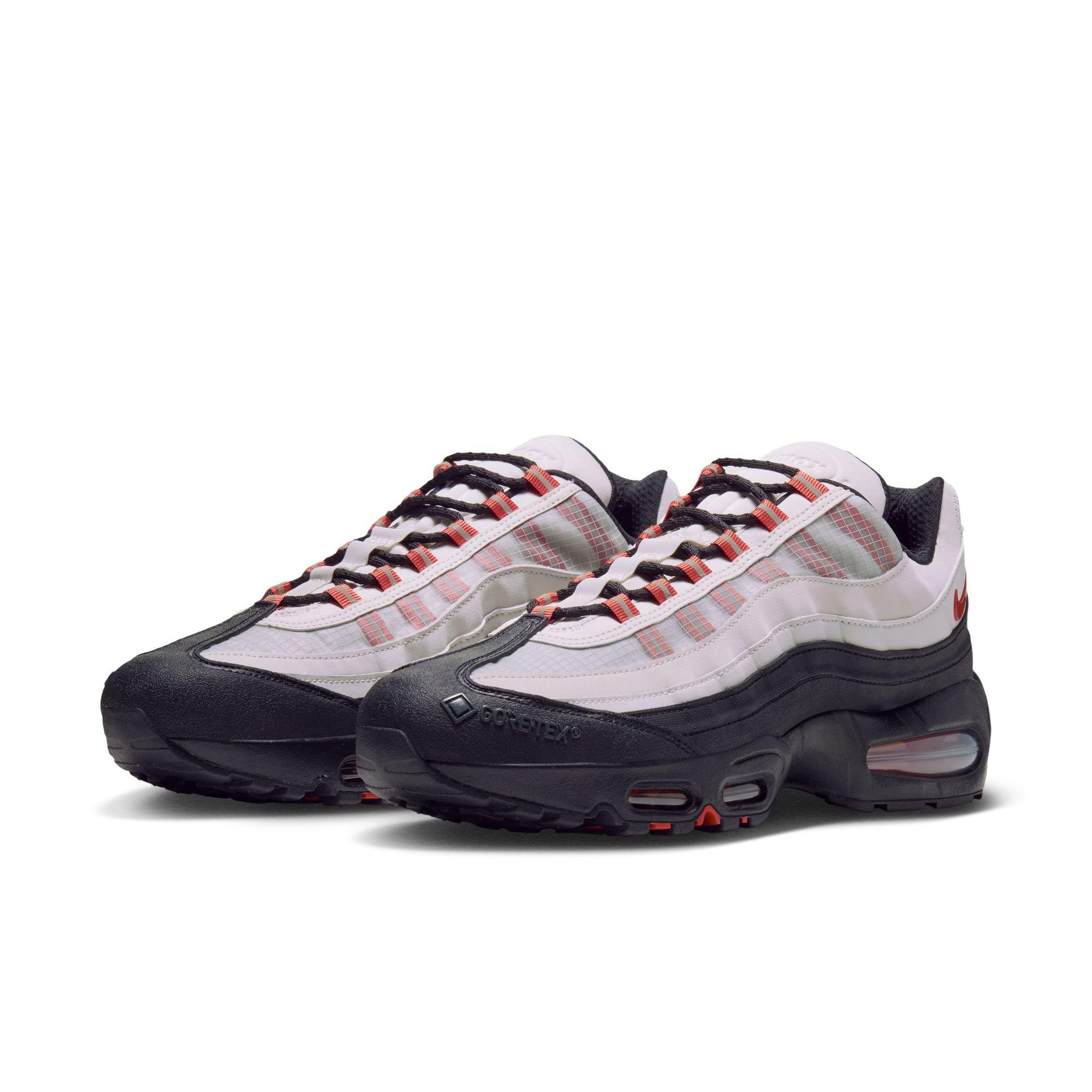Nike Air Max 95 Big Bubble GORE-TEX "Light Bone" Men's Winterized Shoe - LIGHT BONE/CAMPFIRE ORANGE/BLACK