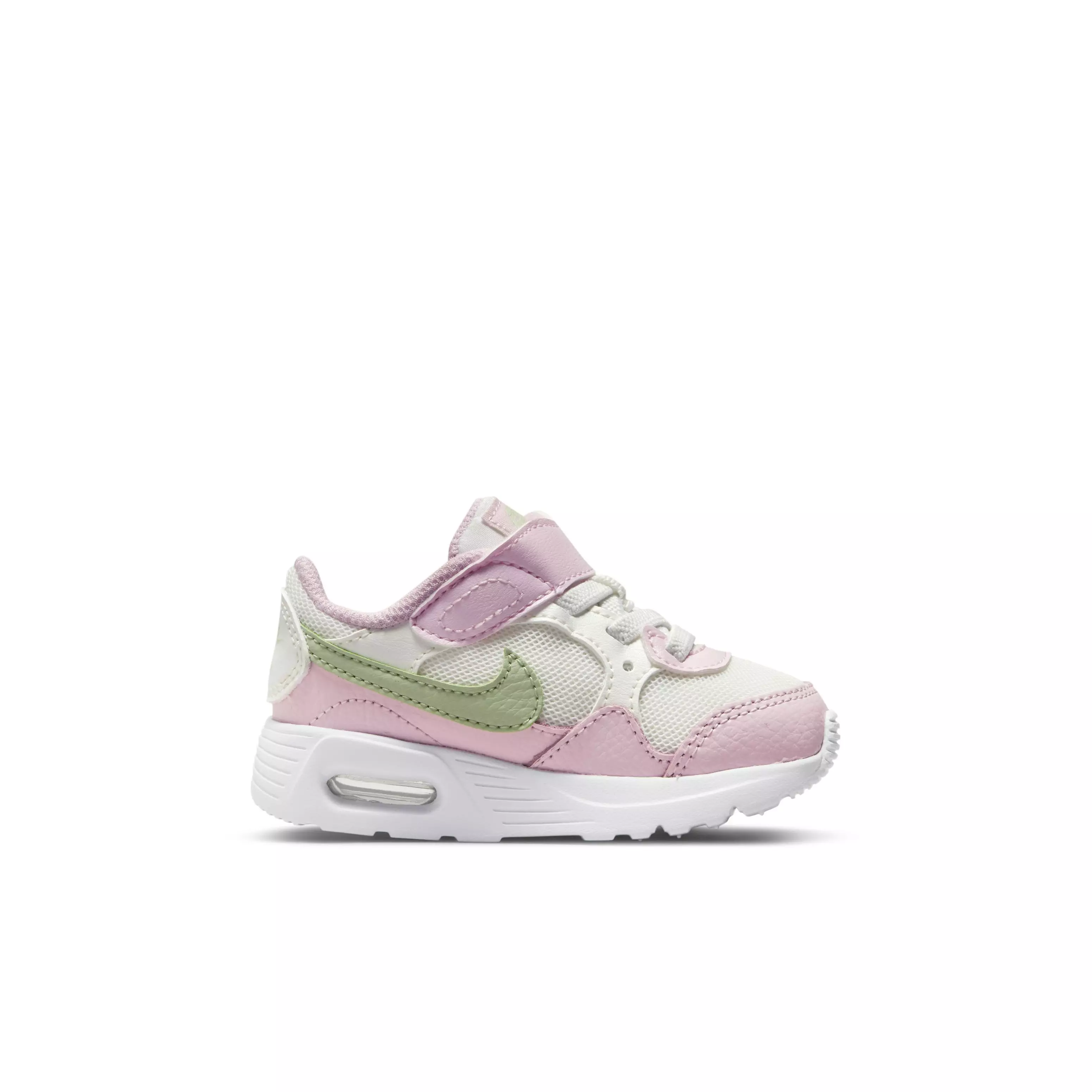 Nike Air Max SC "Summit White/Pink Foam/Black/Honeydew" Infant Girls' Shoe - WHITE/PINK/BLACK/HONEYDEW