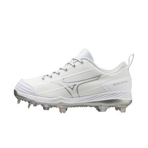 Mizuno Sweep 6 "White" Women's Softball Cleat