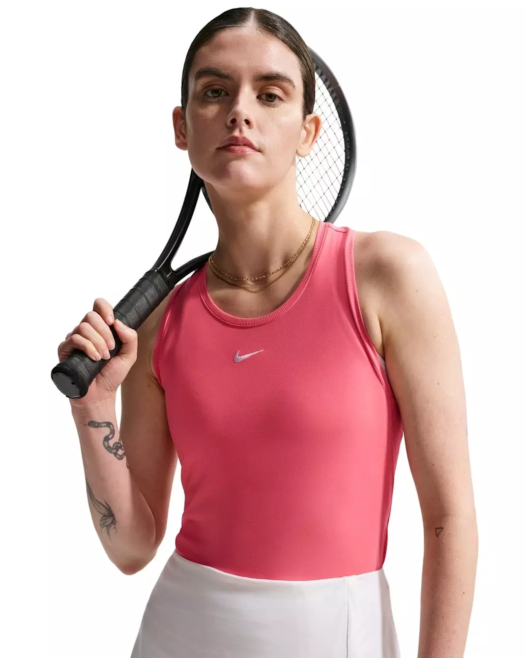 Nike Women's Victory Dri-FIT Tennis Tank Top -Coral - CORAL