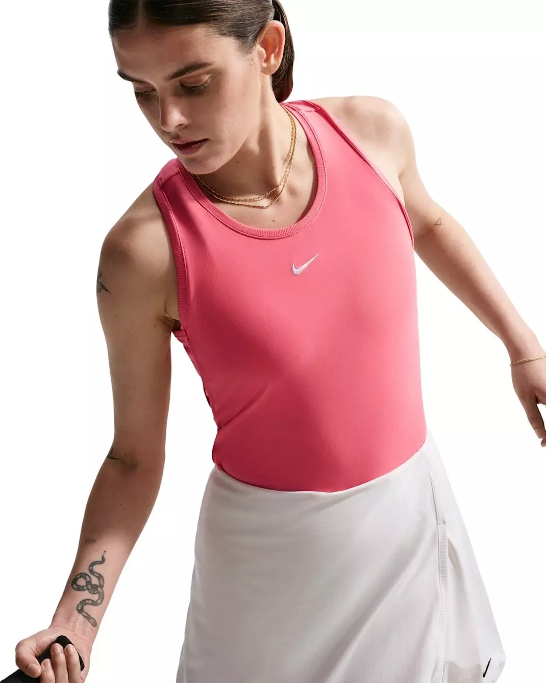 Nike Women's Victory Dri-FIT Tennis Tank Top - Coral - CORAL