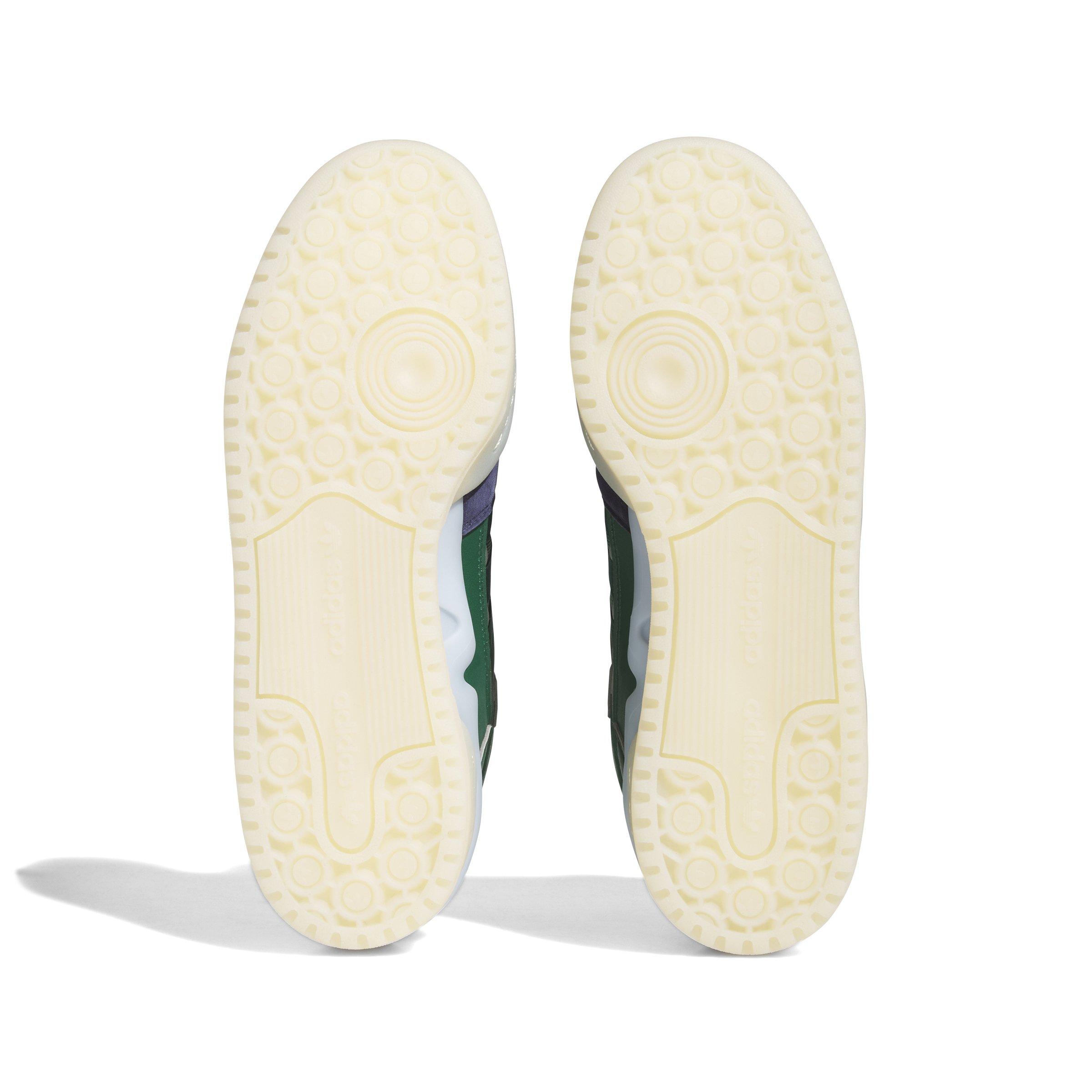 adidas Forum Exhibit Mid "Navy/Dark Green/Tecobu" Men's Shoe - NAVY/DK GREEN/TECOBU Thumbnail View 6