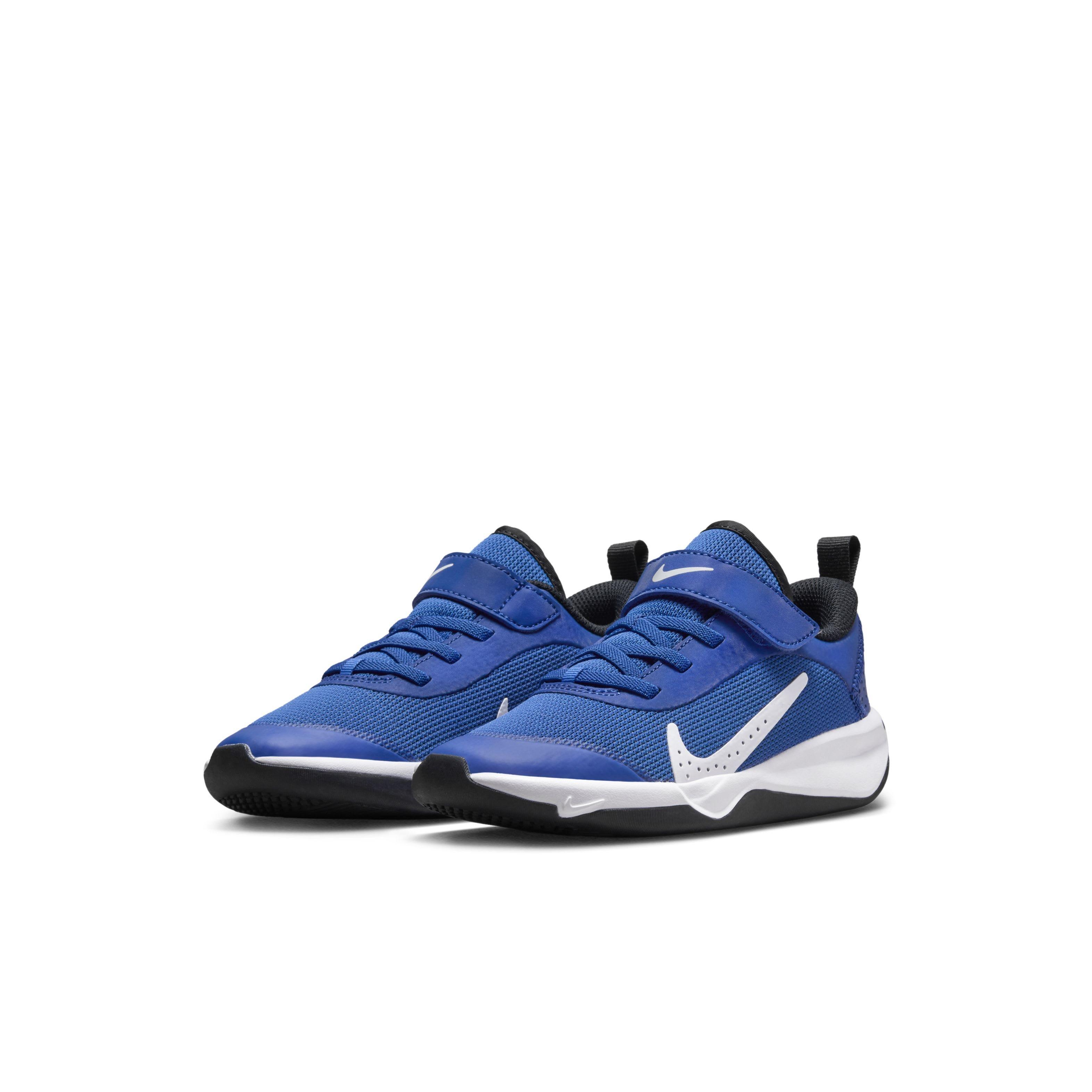 Nike Omni Multi-Court "Game Royal/Black/White" Preschool Boys' Shoe - ROYAL/BLACK/WHITE Thumbnail View 3