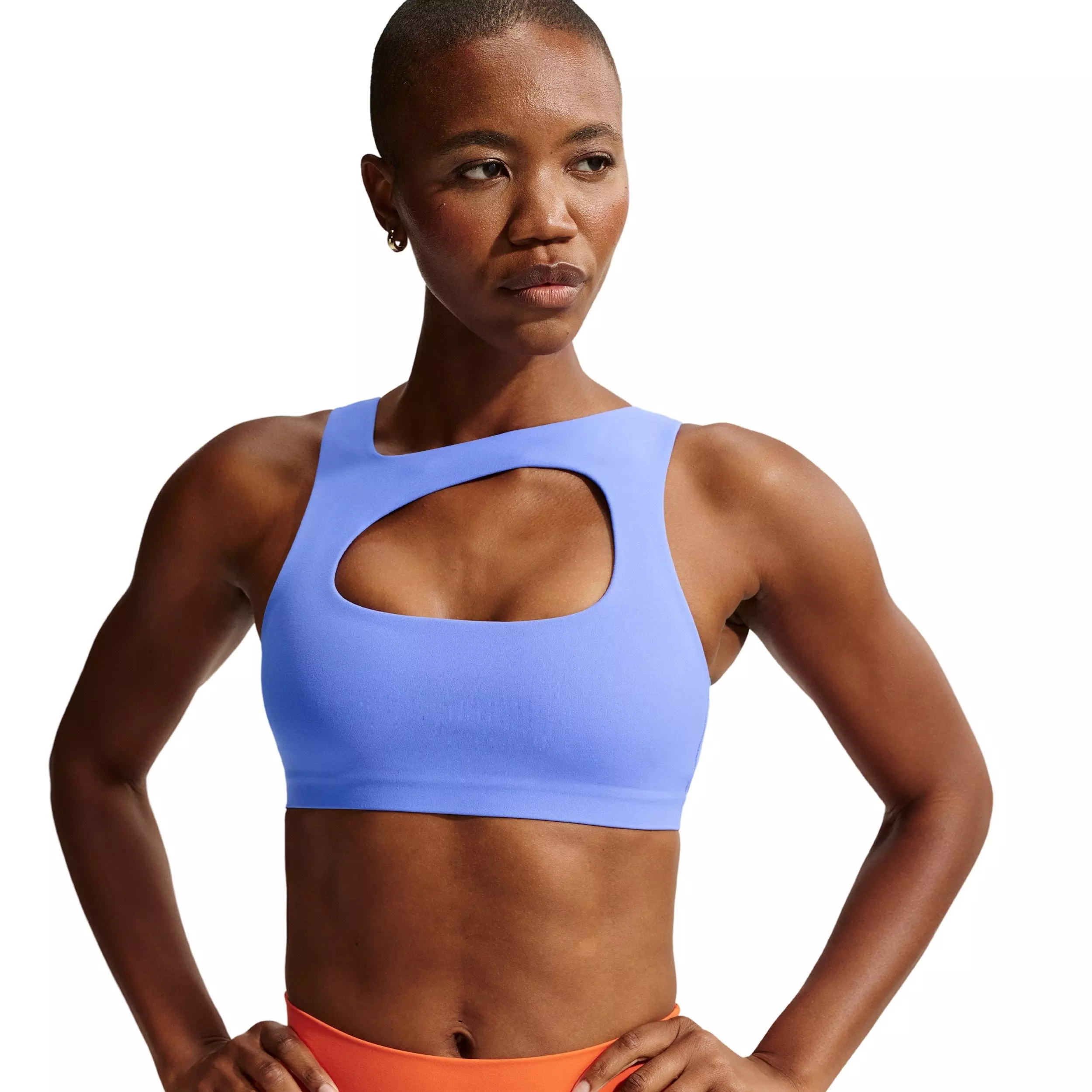 Nike Women's Zenvy Light-Support Lightly Lined Sports Bra - Sapphire - SAPPHIRE