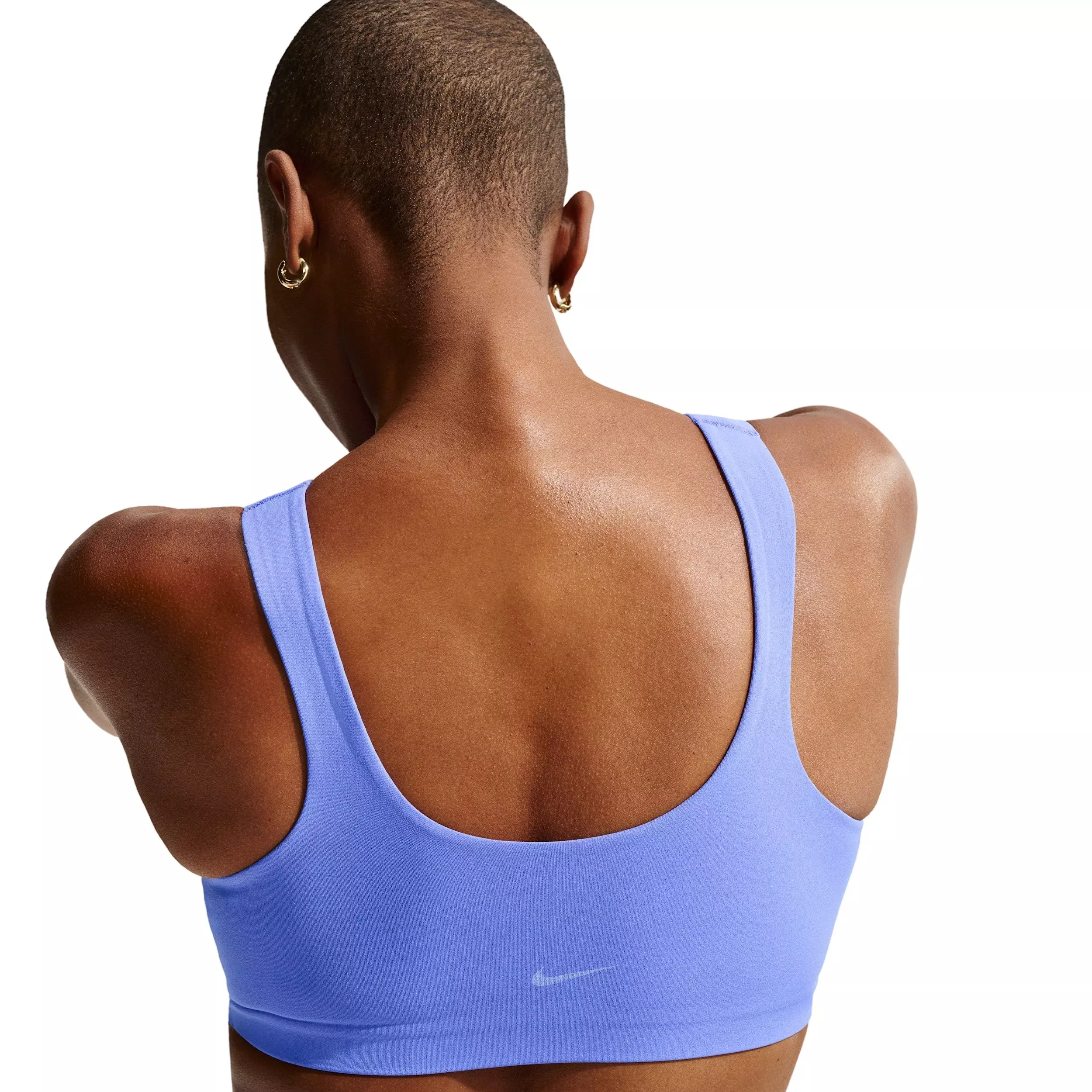 Nike Women's Zenvy Light-Support Lightly Lined Sports Bra -Sapphire - SAPPHIRE