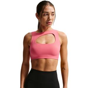 Nike Women's Zenvy Light-Support Lightly Lined Sports Bra -Coral