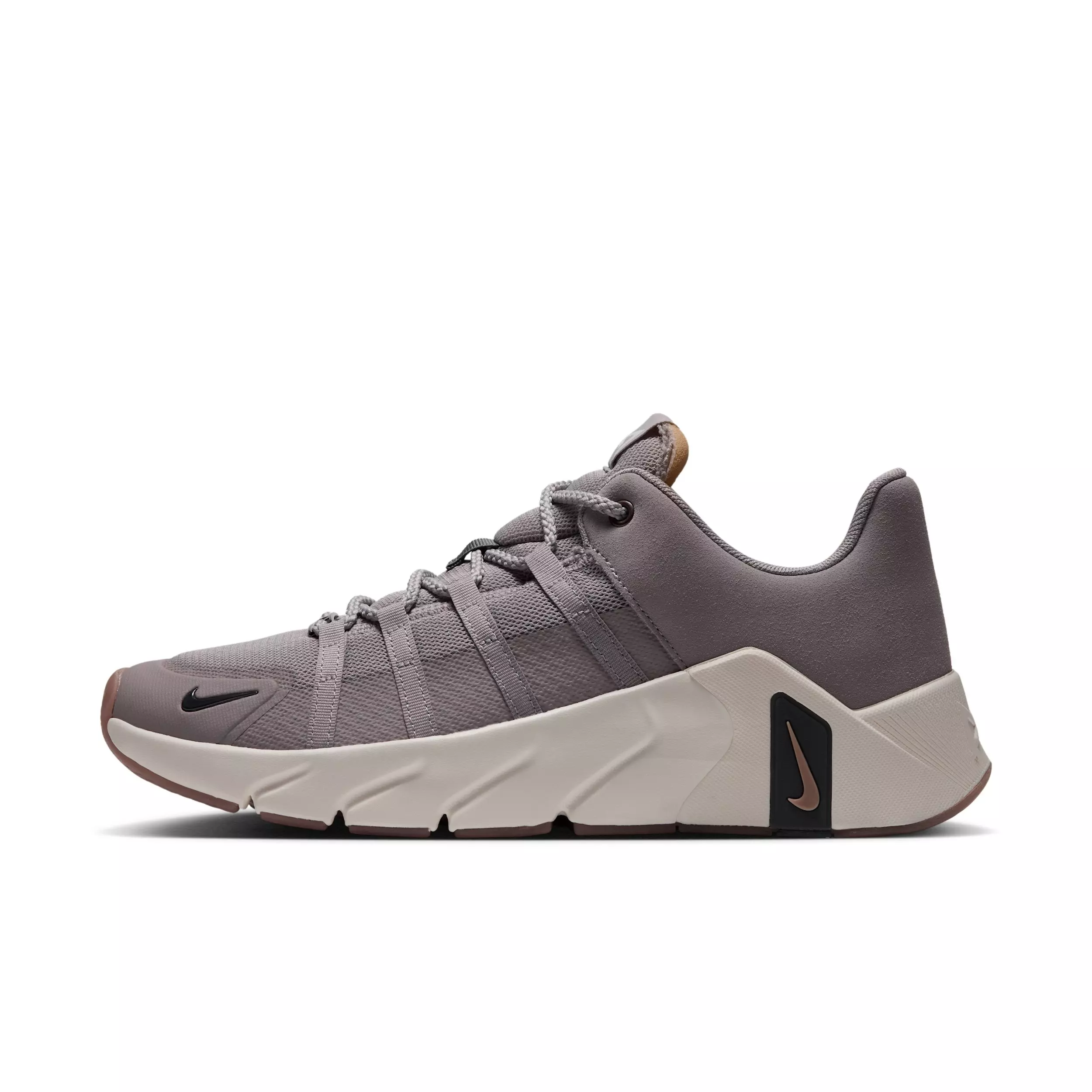 Nike Free Metcon 7 AMP "College Grey/Iron Grey/Pale Ivory/Gum Medium Brown" Men's Training Shoe - GREY/GREY/IVORY/MD BROWN