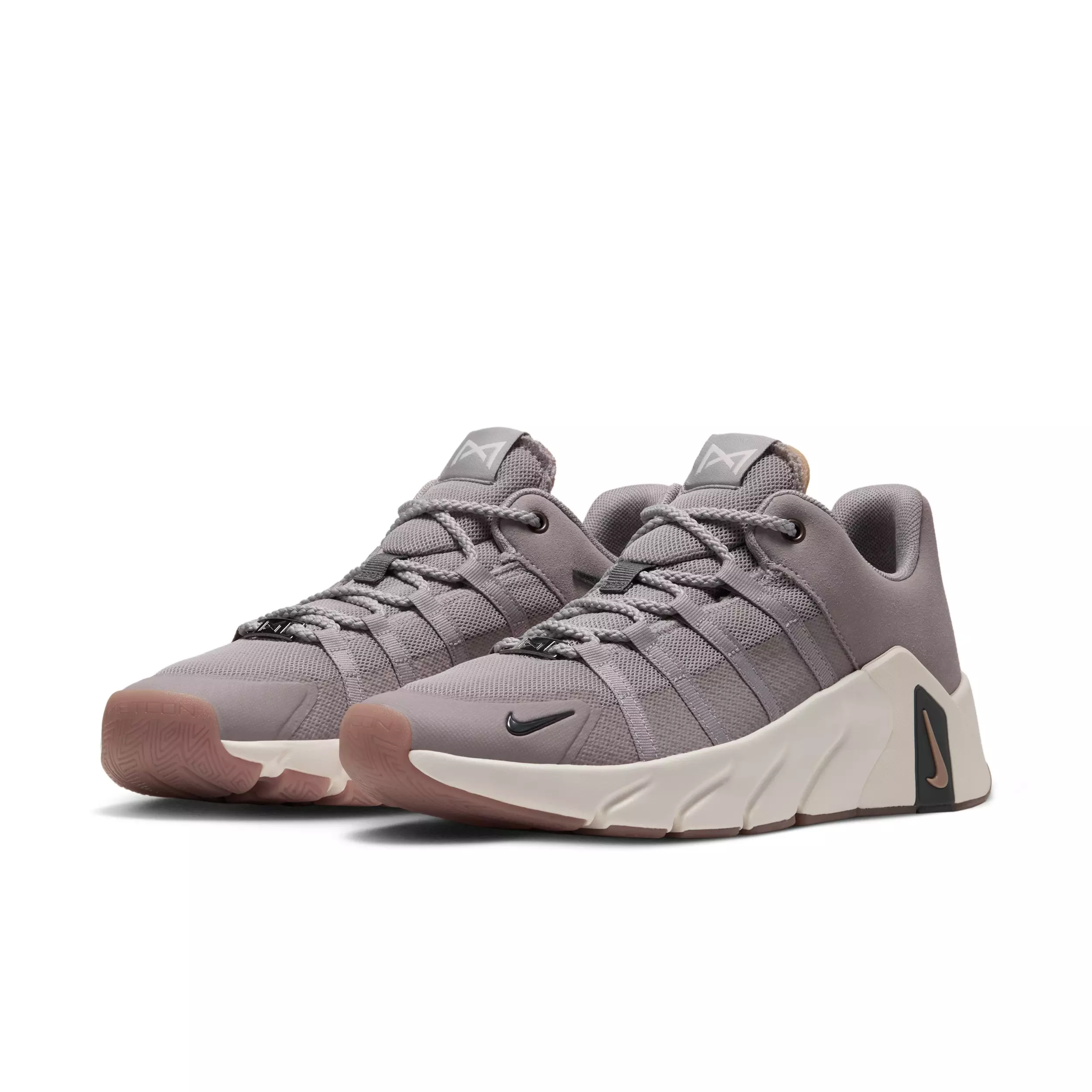 Nike Free Metcon 7 AMP "College Grey/Iron Grey/Pale Ivory/Gum Medium Brown" Men's Training Shoe - GREY/GREY/IVORY/MD BROWN