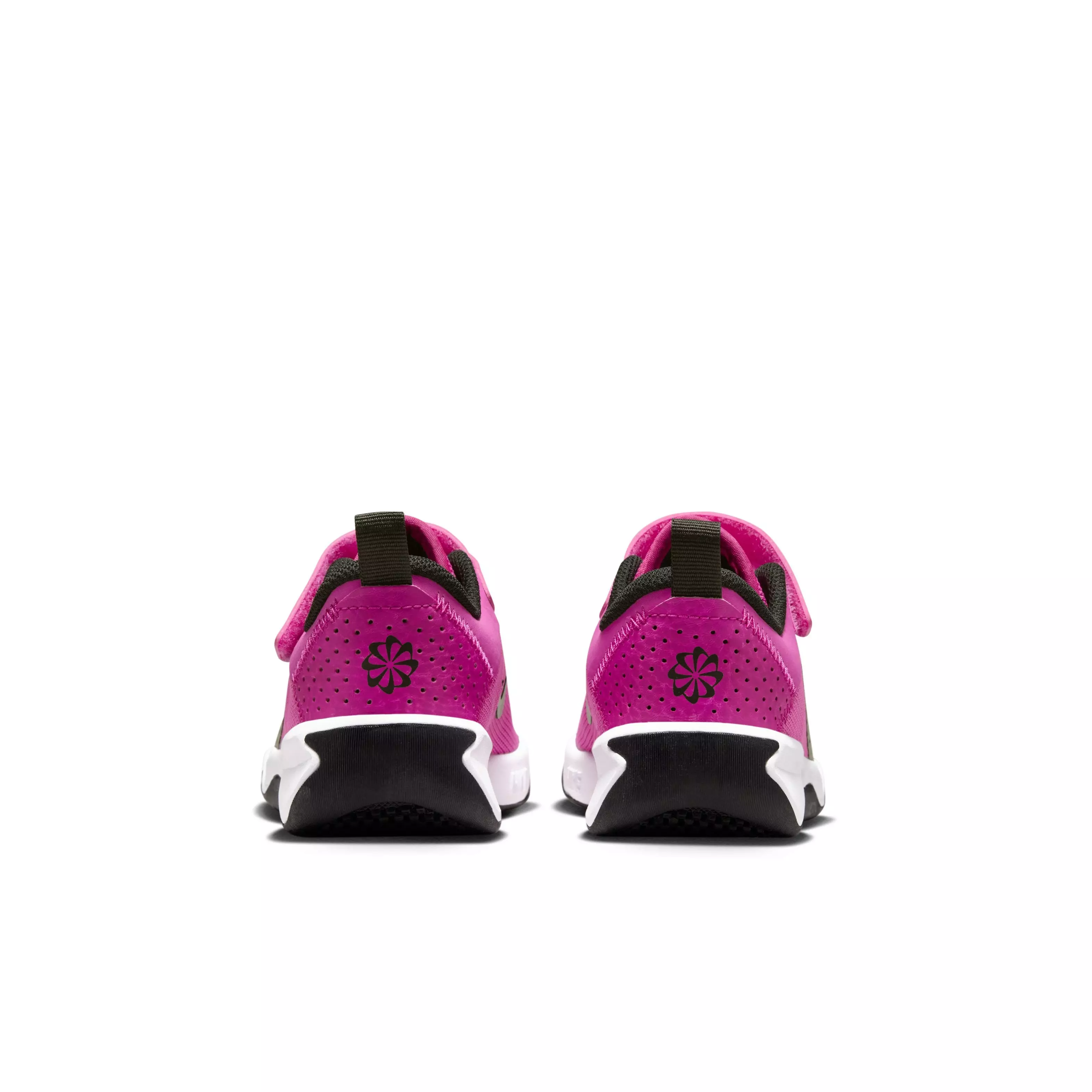 Nike Omni Multi-Court "Laser Fuchsia/White/Black" Preschool Girls' Shoe - FUCHSIA/WHITE/BLACK