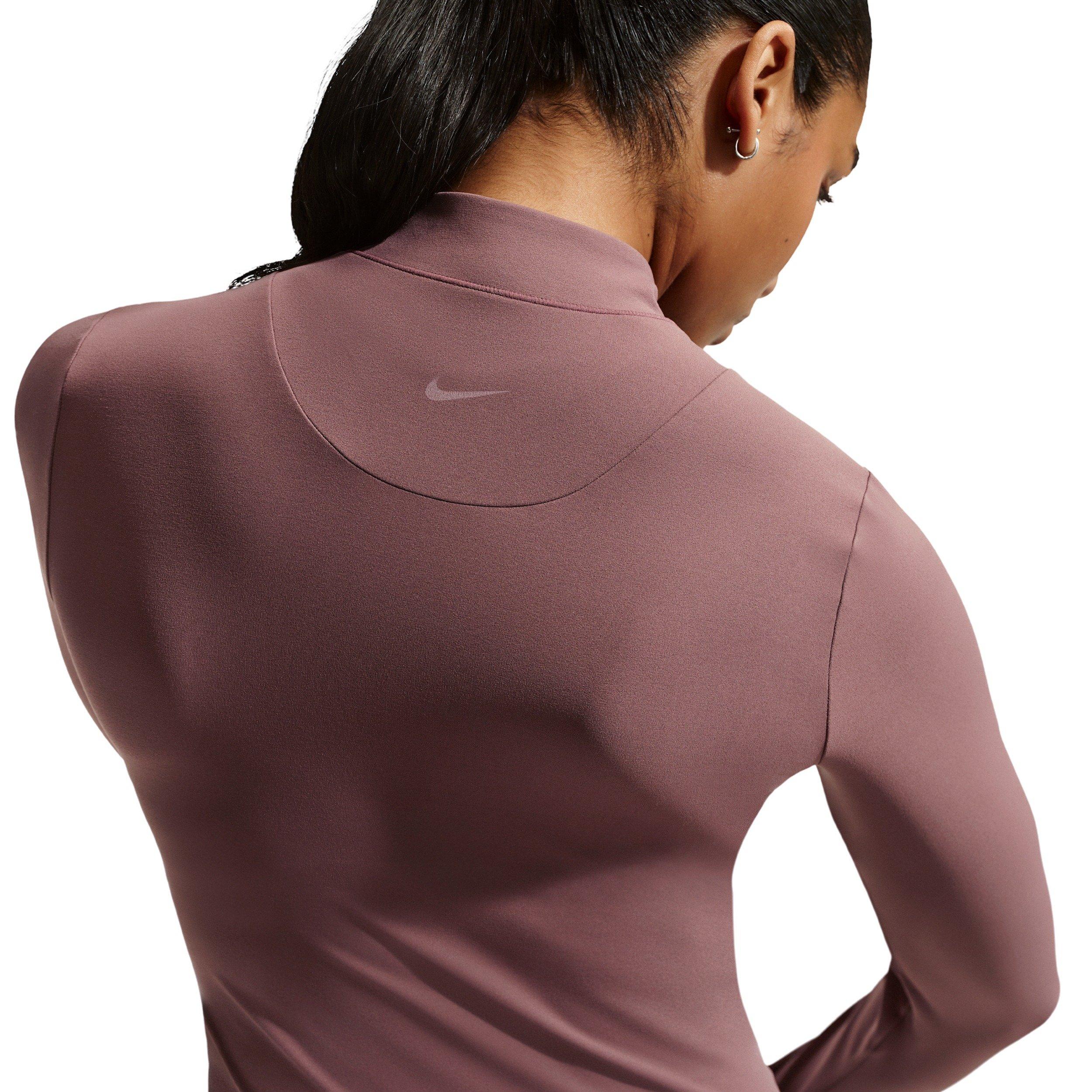 Nike Women's Zenvy Dri-FIT Full-Zip Jacket - Tattoo Purple - TATTOO PURPLE Thumbnail View 2