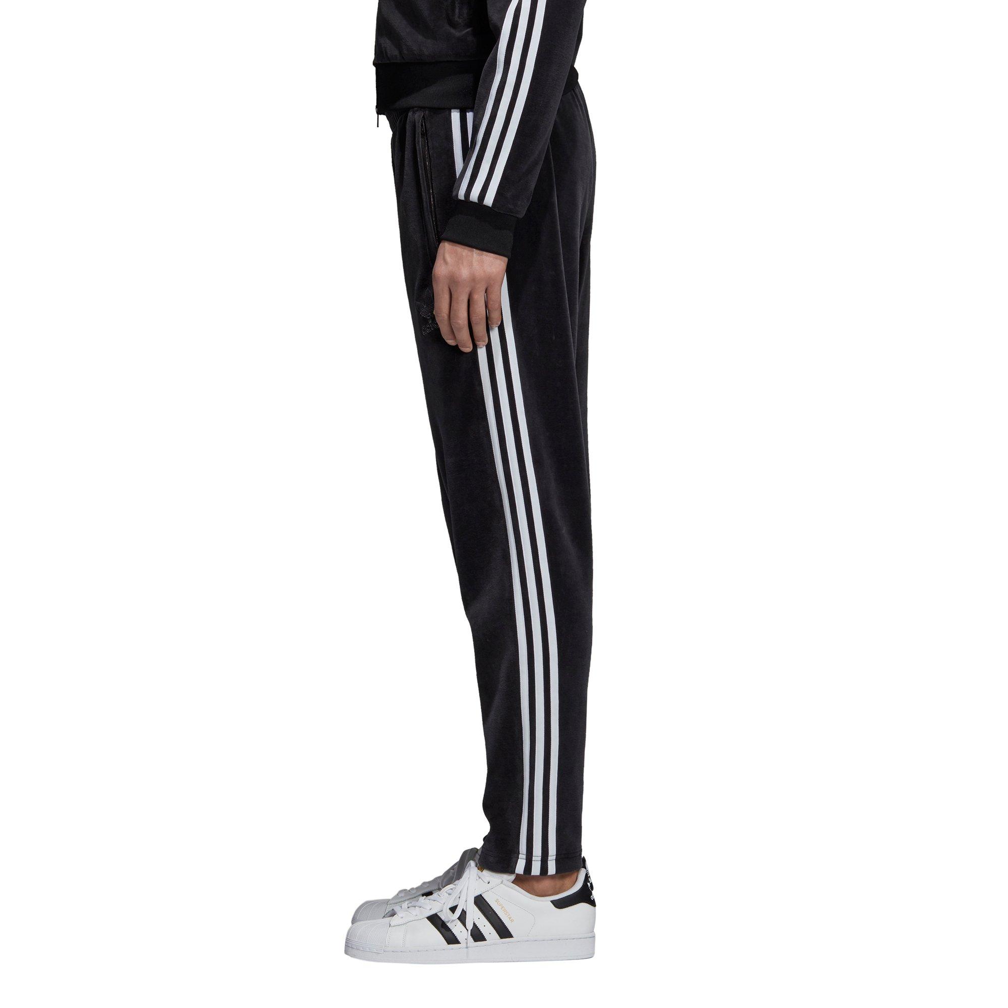 adidas beckenbauer velour pants