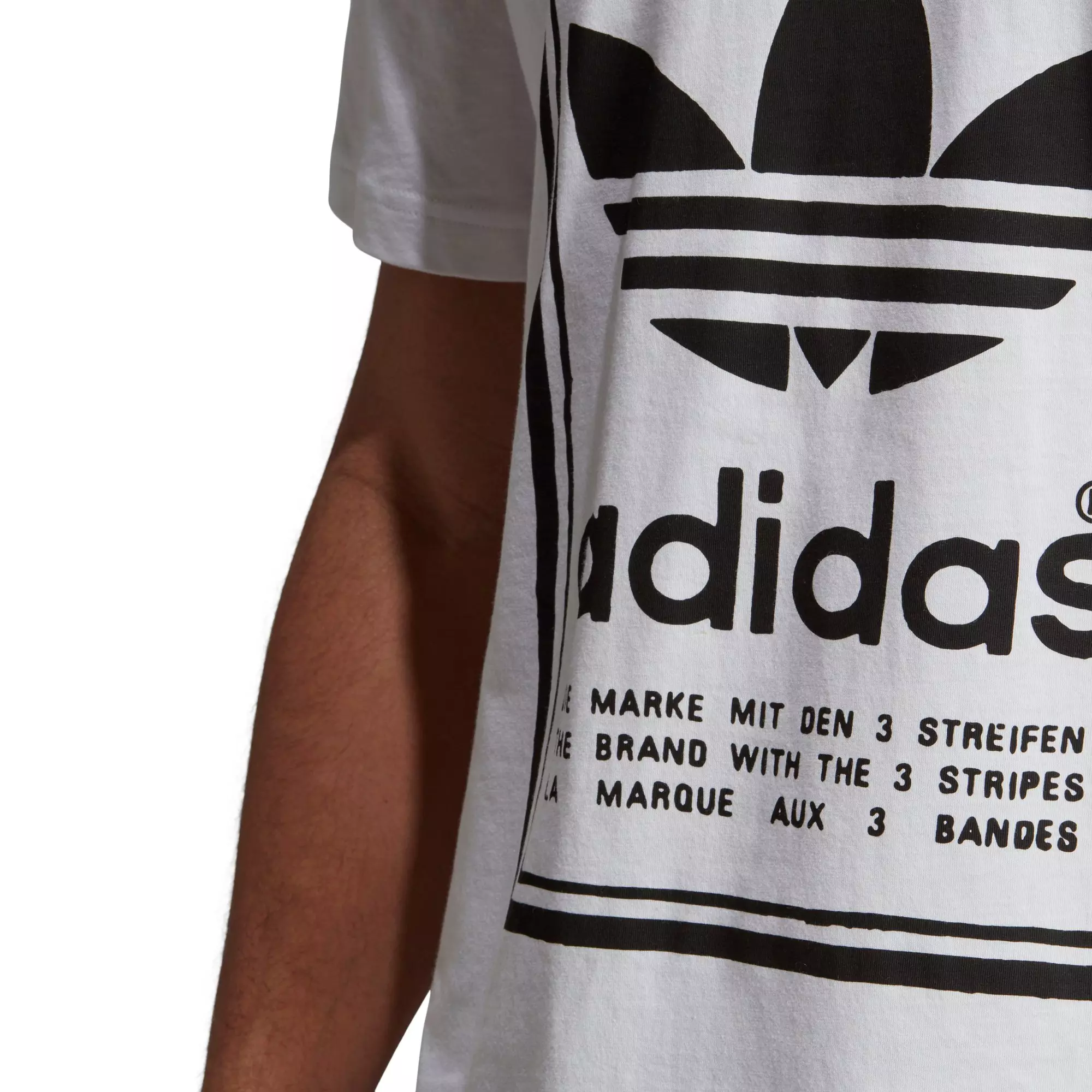 adidas Men's Vintage Tee - WHITE